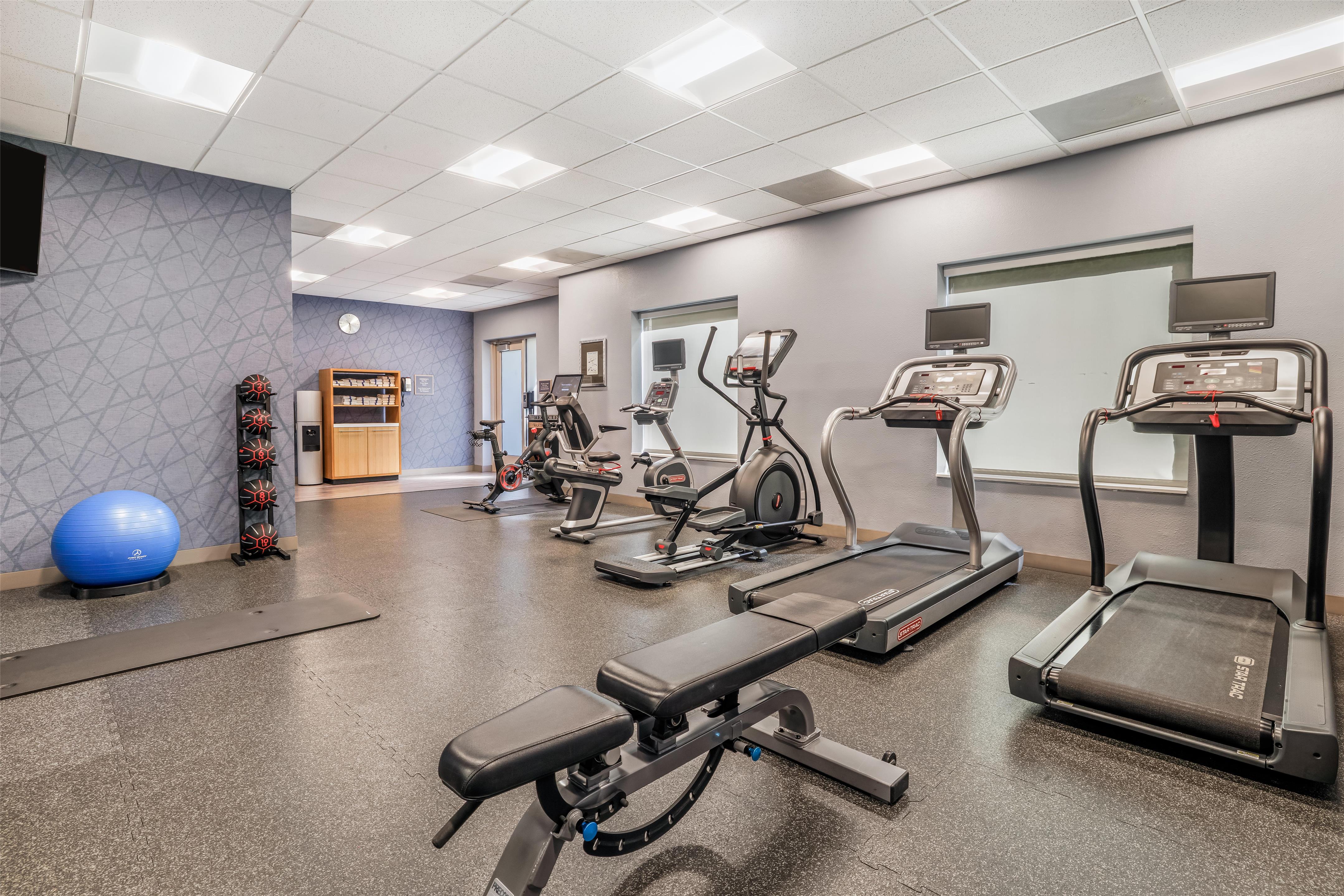 Health club fitness center gym | Homewood Suites by Hilton Dallas-Frisco