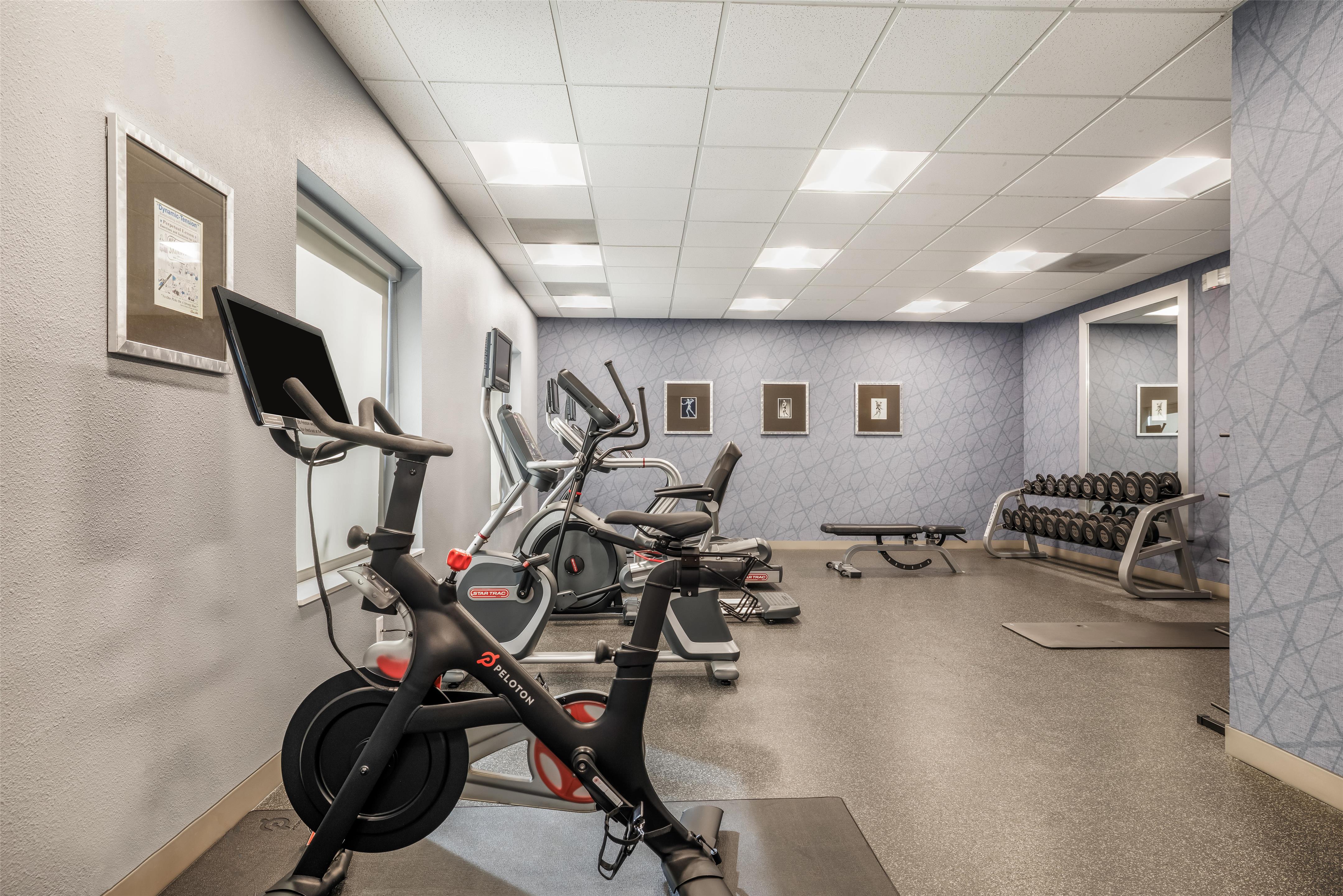 Health club fitness center gym | Homewood Suites by Hilton Dallas-Frisco