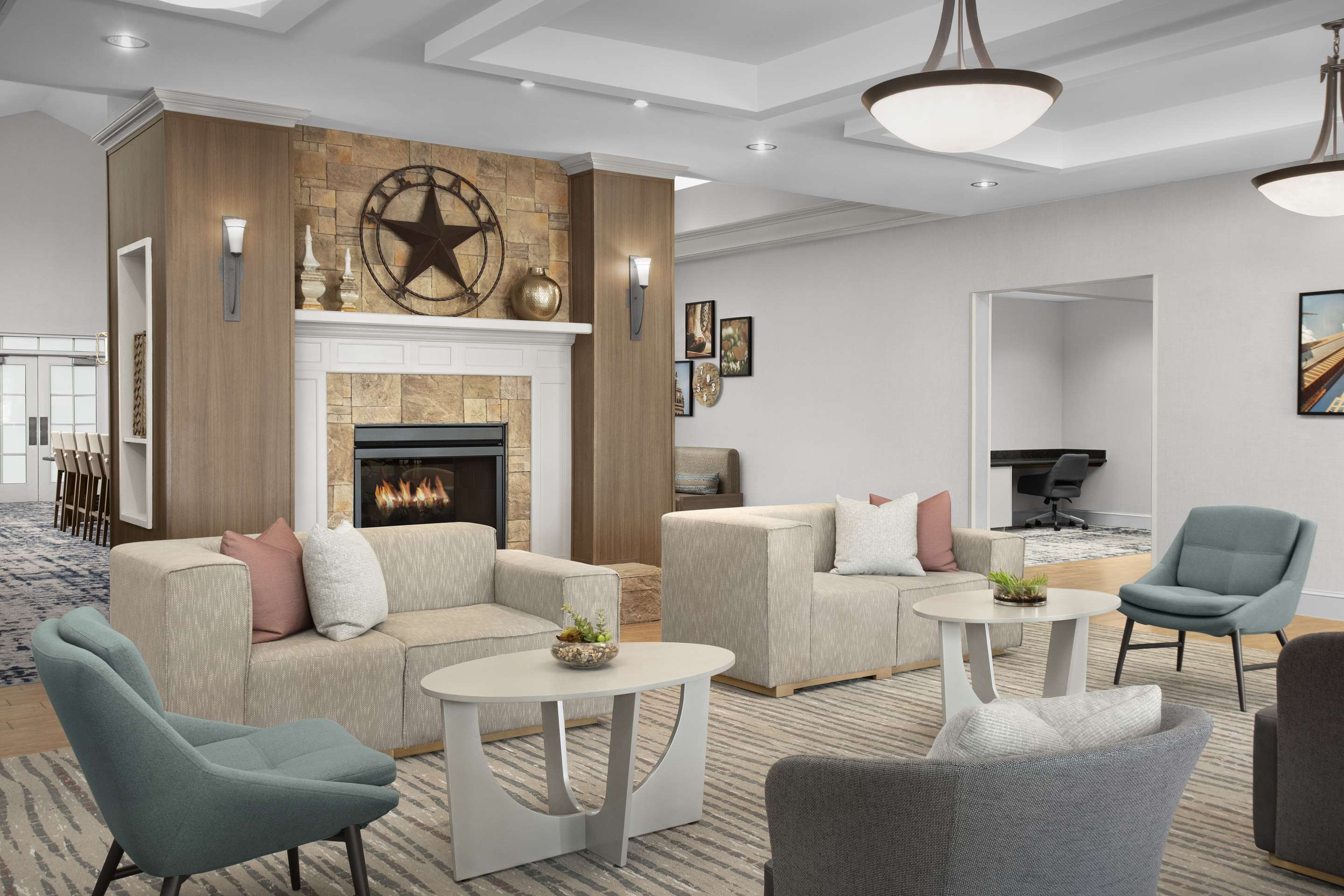 Lobby | Homewood Suites by Hilton Irving - DFW Airport
