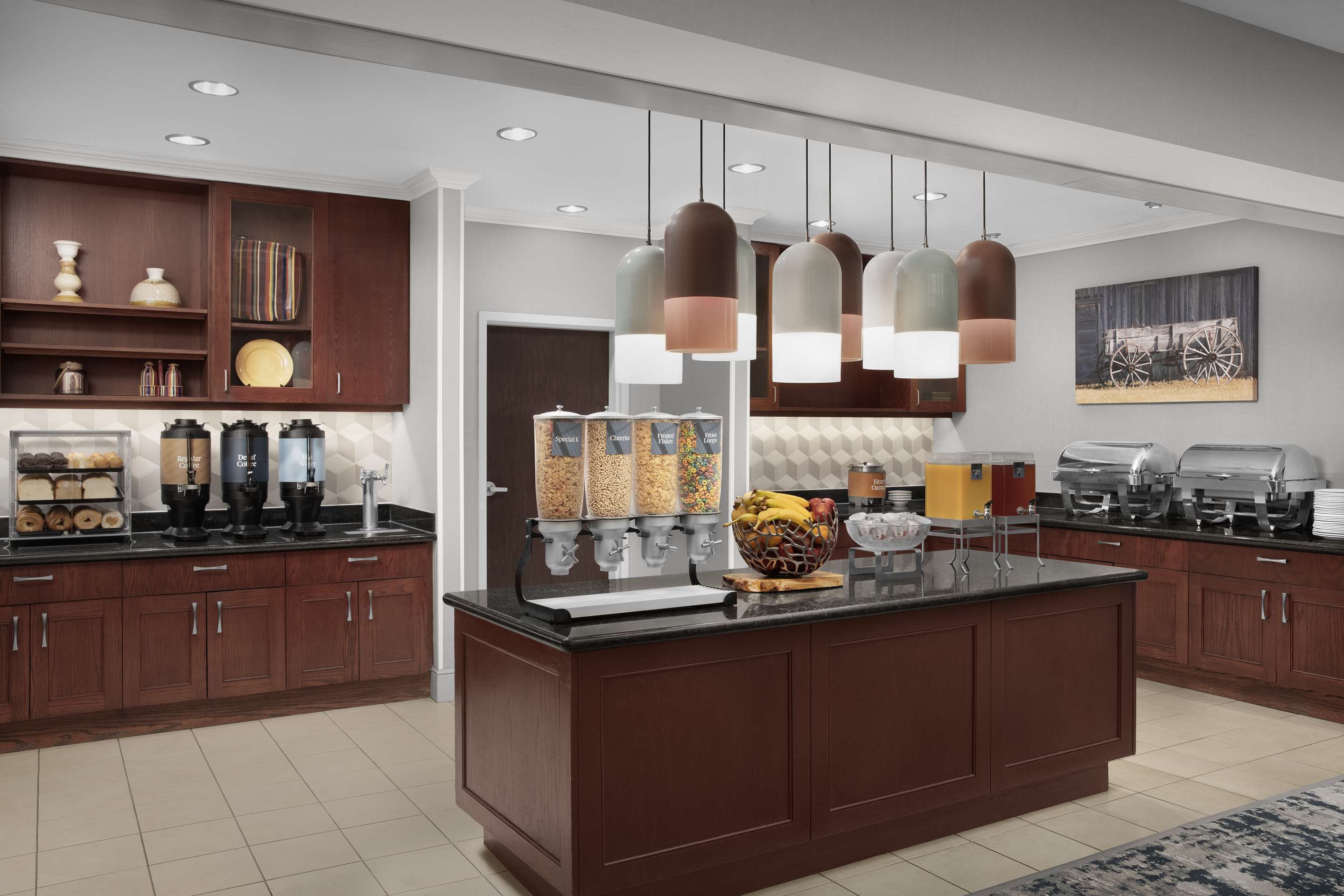 Breakfast Area | Homewood Suites by Hilton Irving - DFW Airport