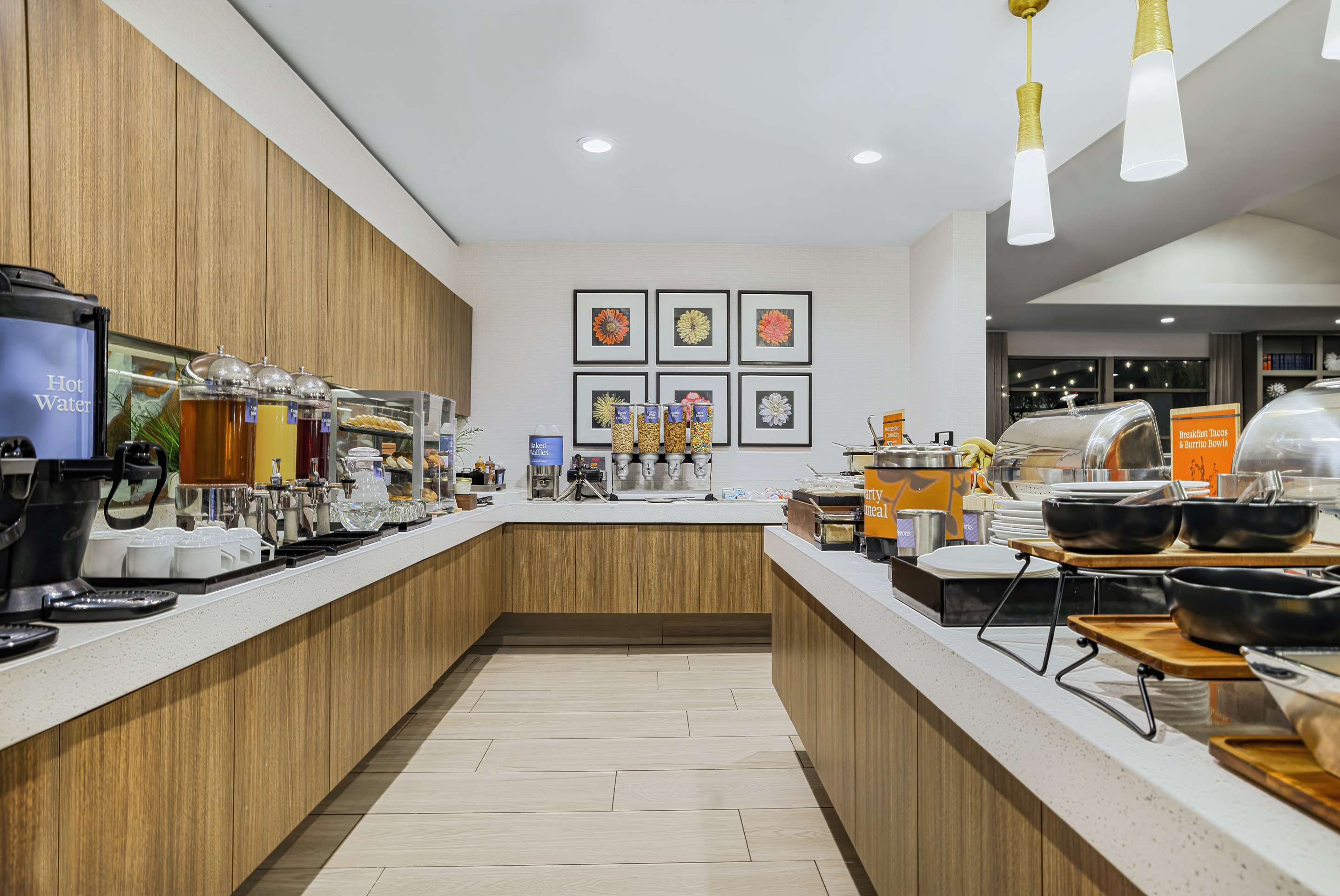 Breakfast Area | Homewood Suites by Hilton Plano- Richardson