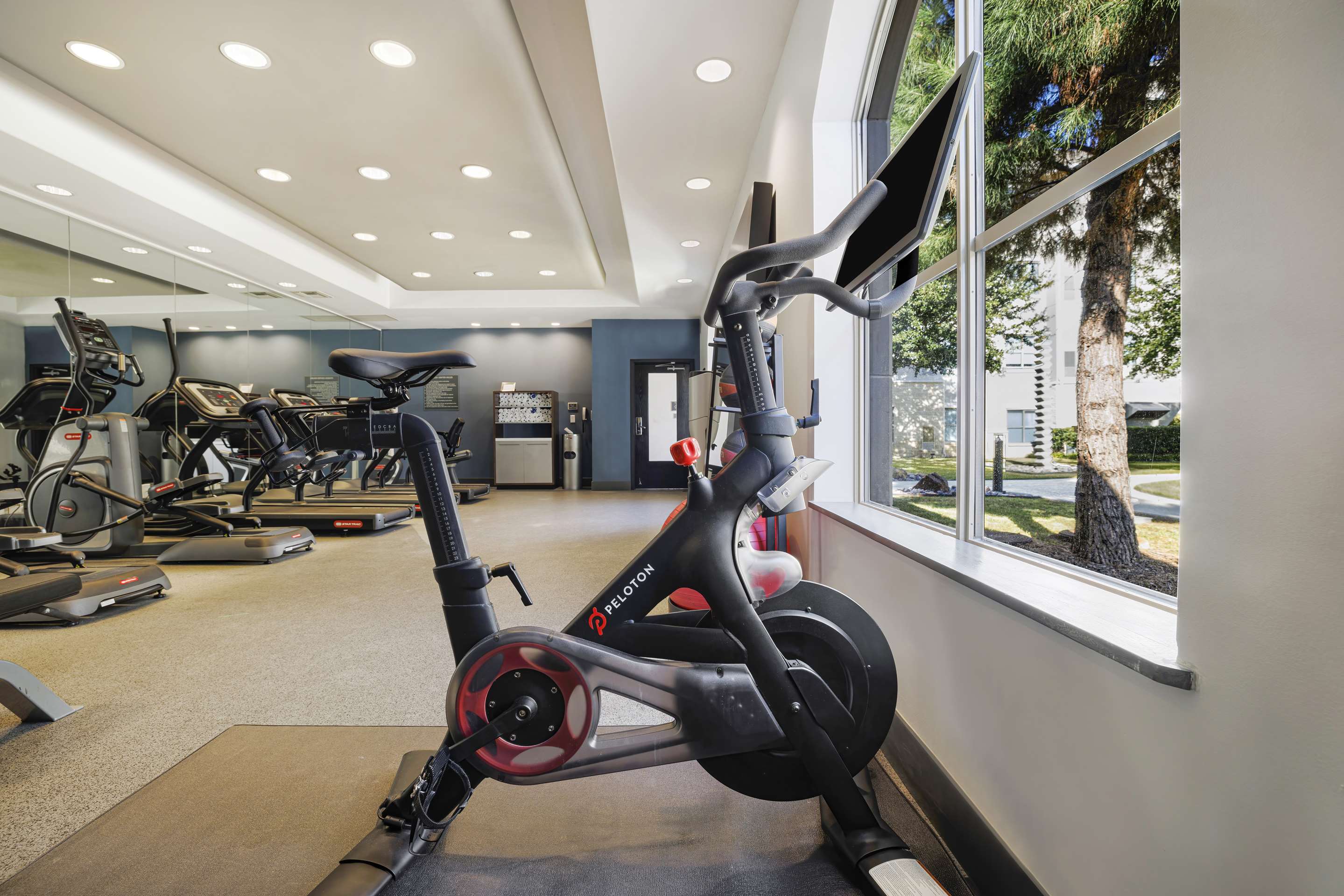 Health club fitness center gym | Homewood Suites by Hilton Plano- Richardson