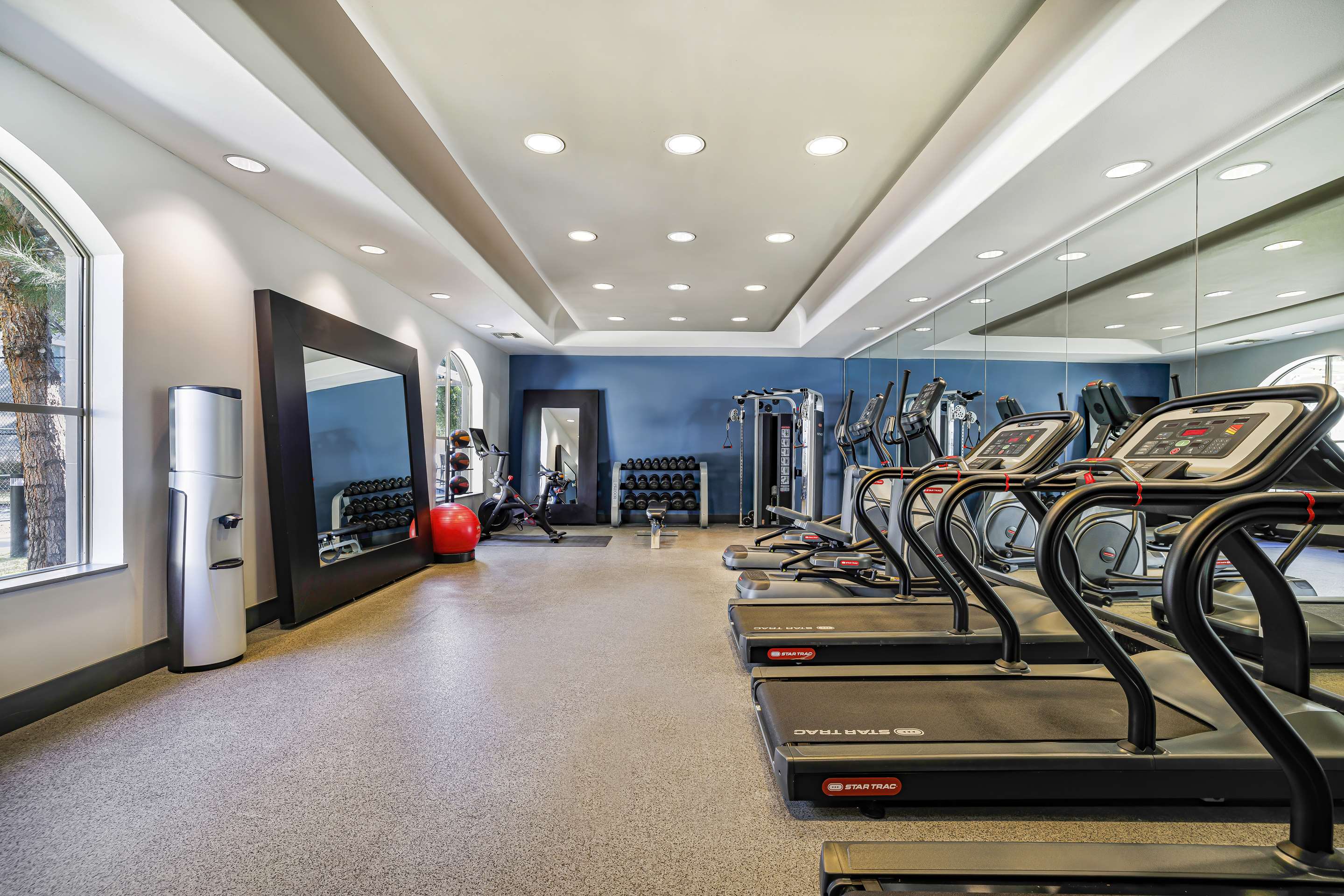 Health club fitness center gym | Homewood Suites by Hilton Plano- Richardson