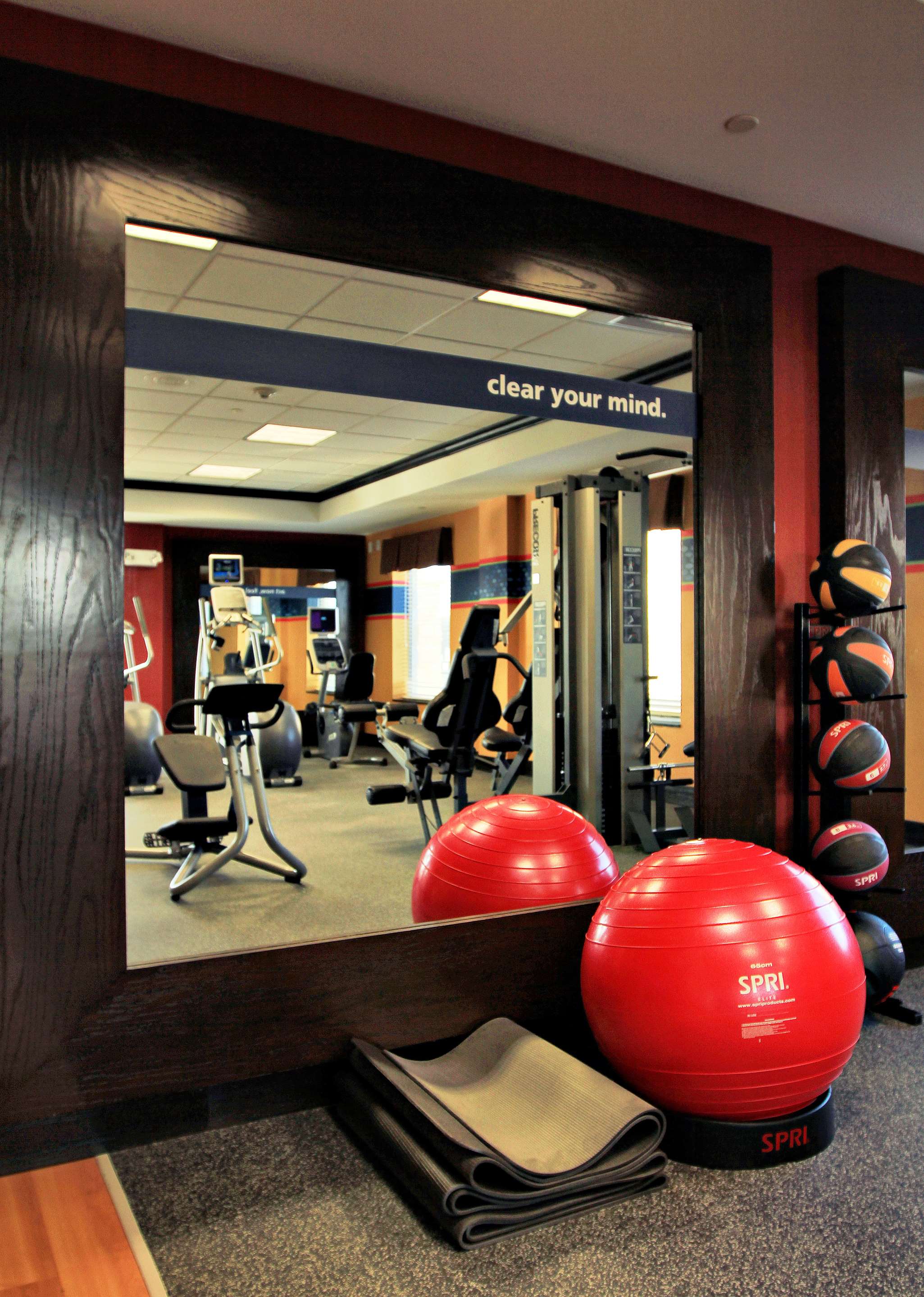 Health club fitness center gym | Hampton Inn & Suites Dallas/Lewisville-Vista Ridge Mall, TX