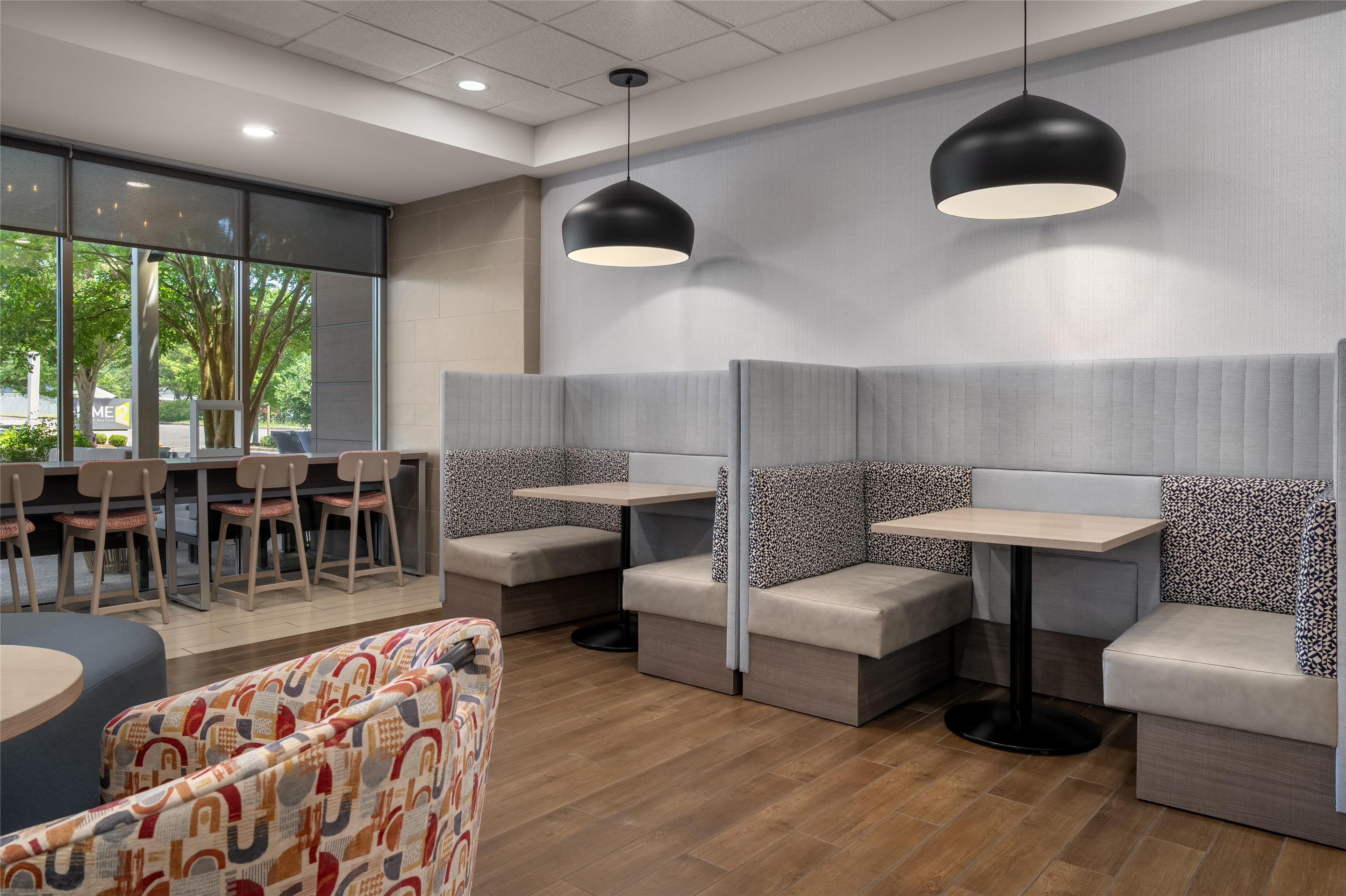 Breakfast Area | Home2 Suites by Hilton Lexington Park Patuxent River NAS, MD