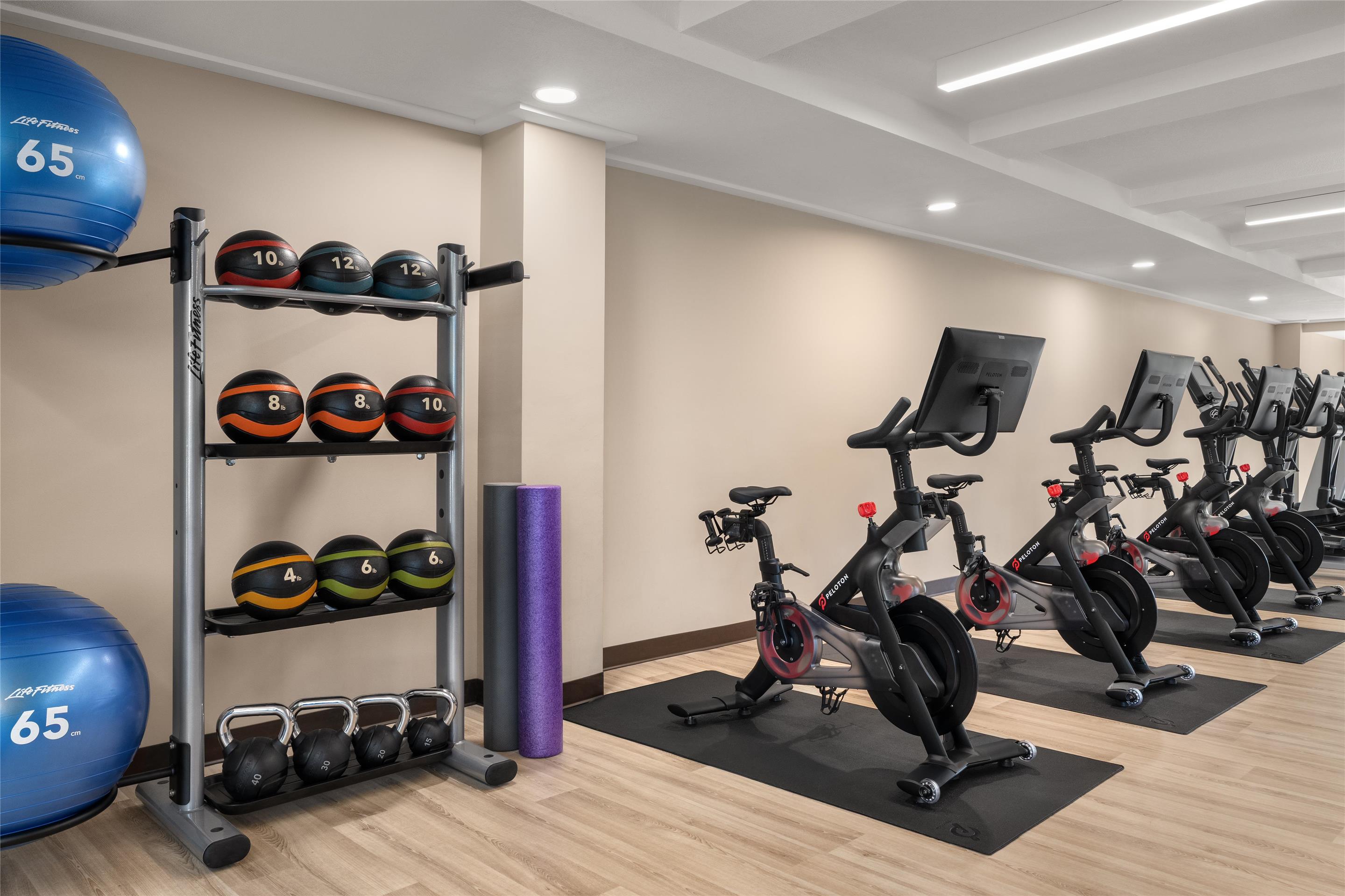 Health club fitness center gym | Home2 Suites by Hilton Lexington Park Patuxent River NAS, MD