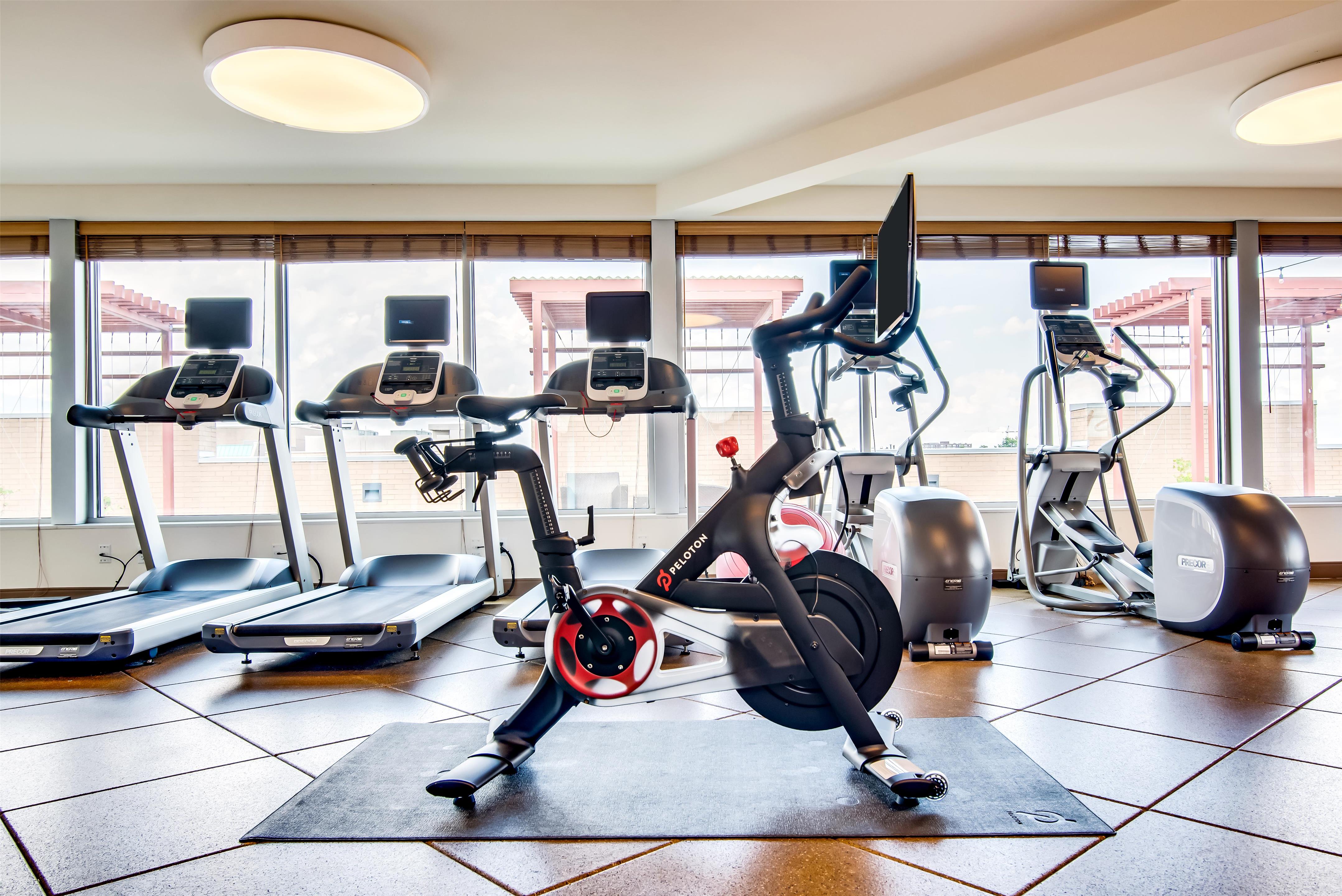 Health club fitness center gym
