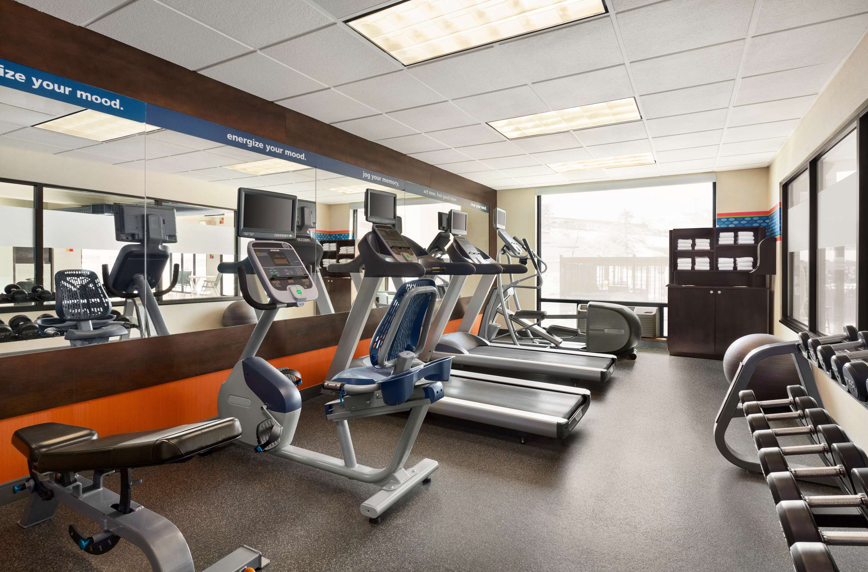 Health club fitness center gym