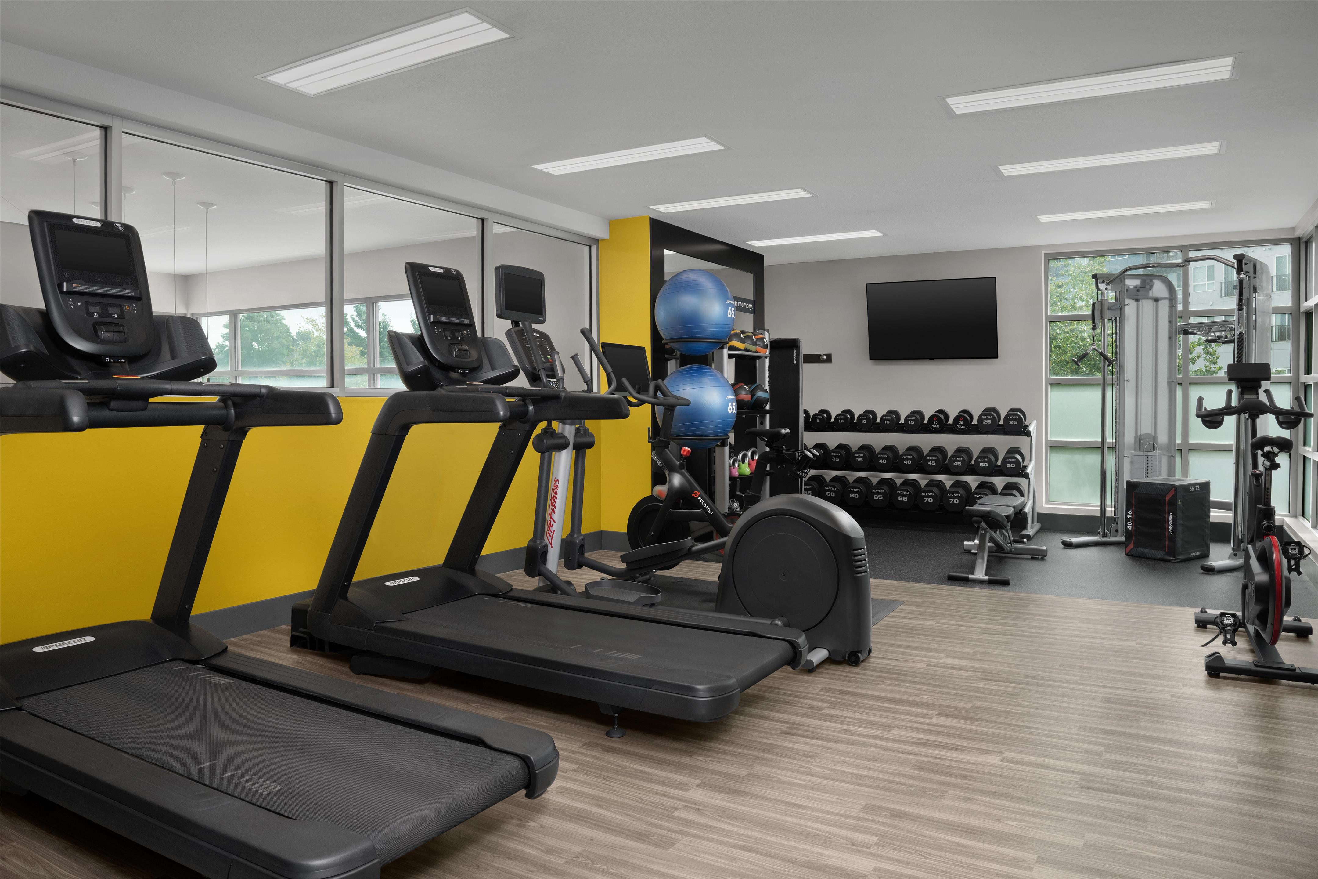 Health club fitness center gym | Hampton Inn & Suites Denver Tech Center