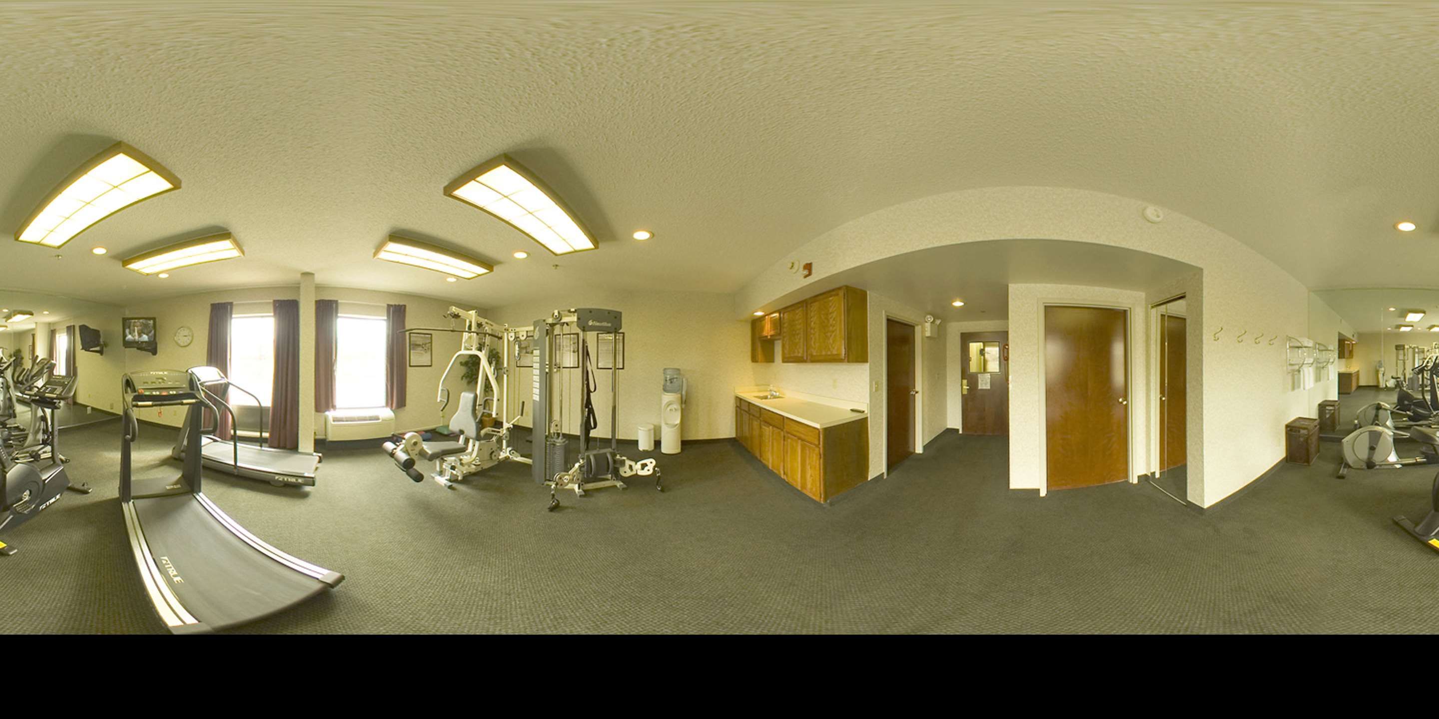 Health club fitness center gym