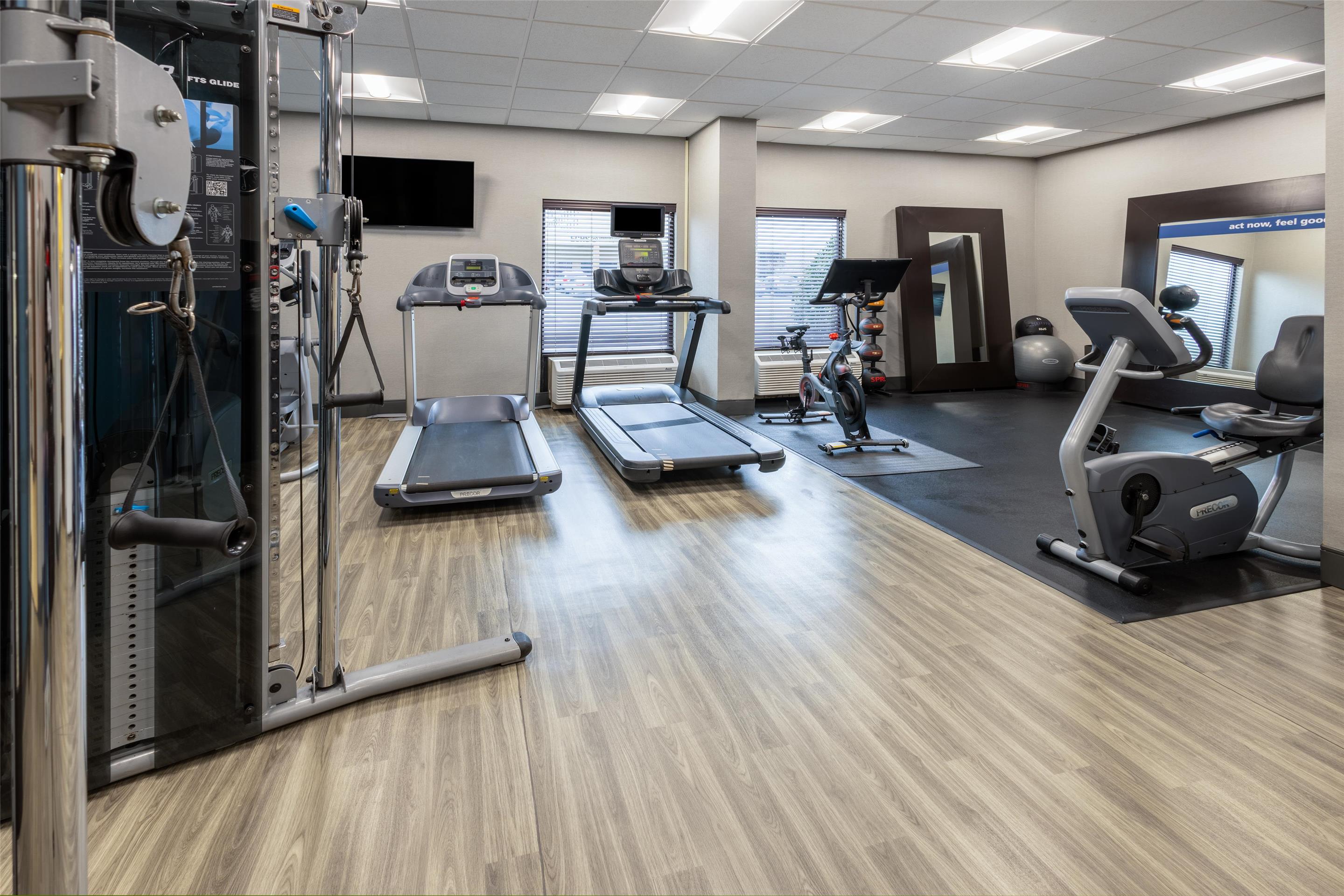 Health club fitness center gym