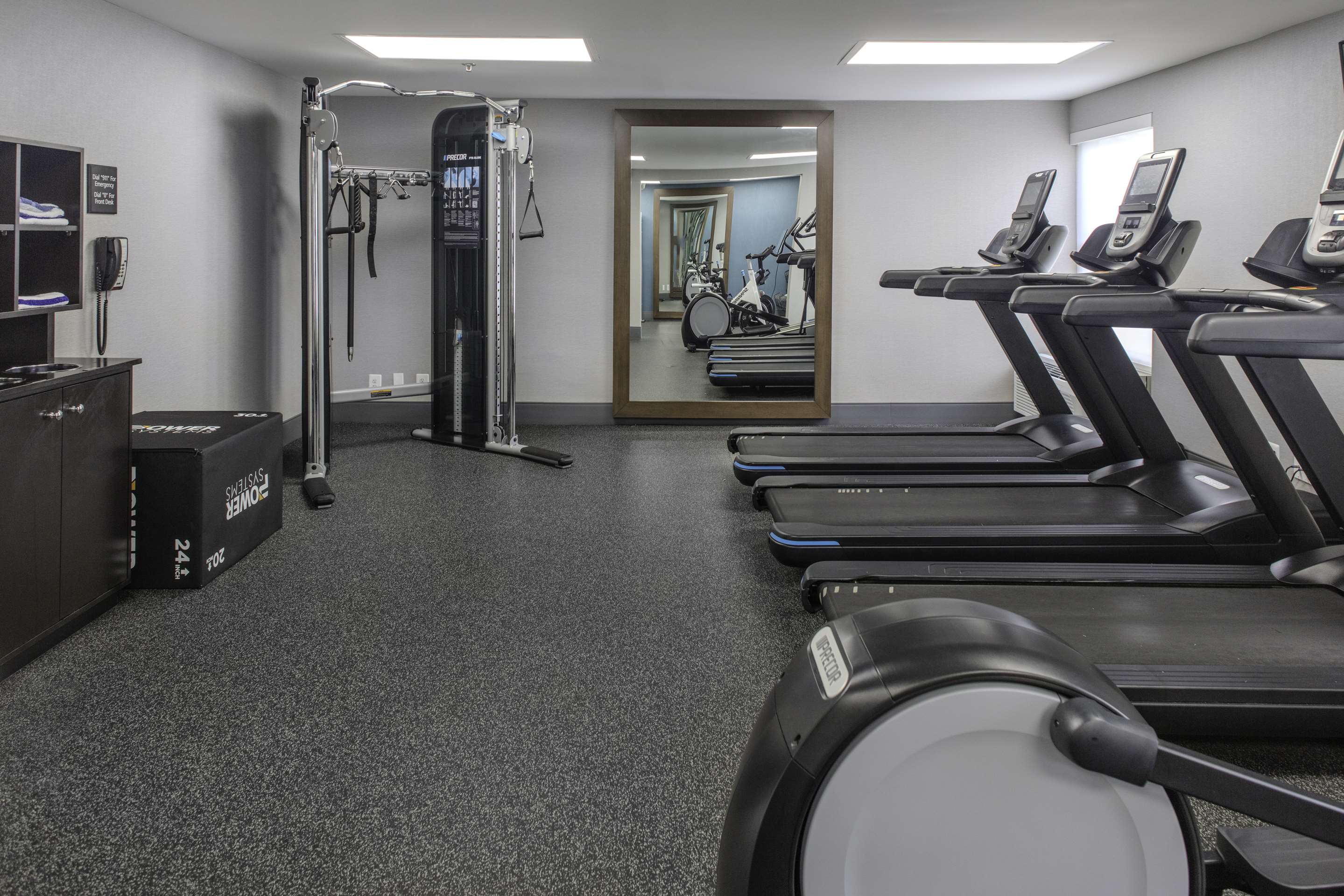 Health club fitness center gym