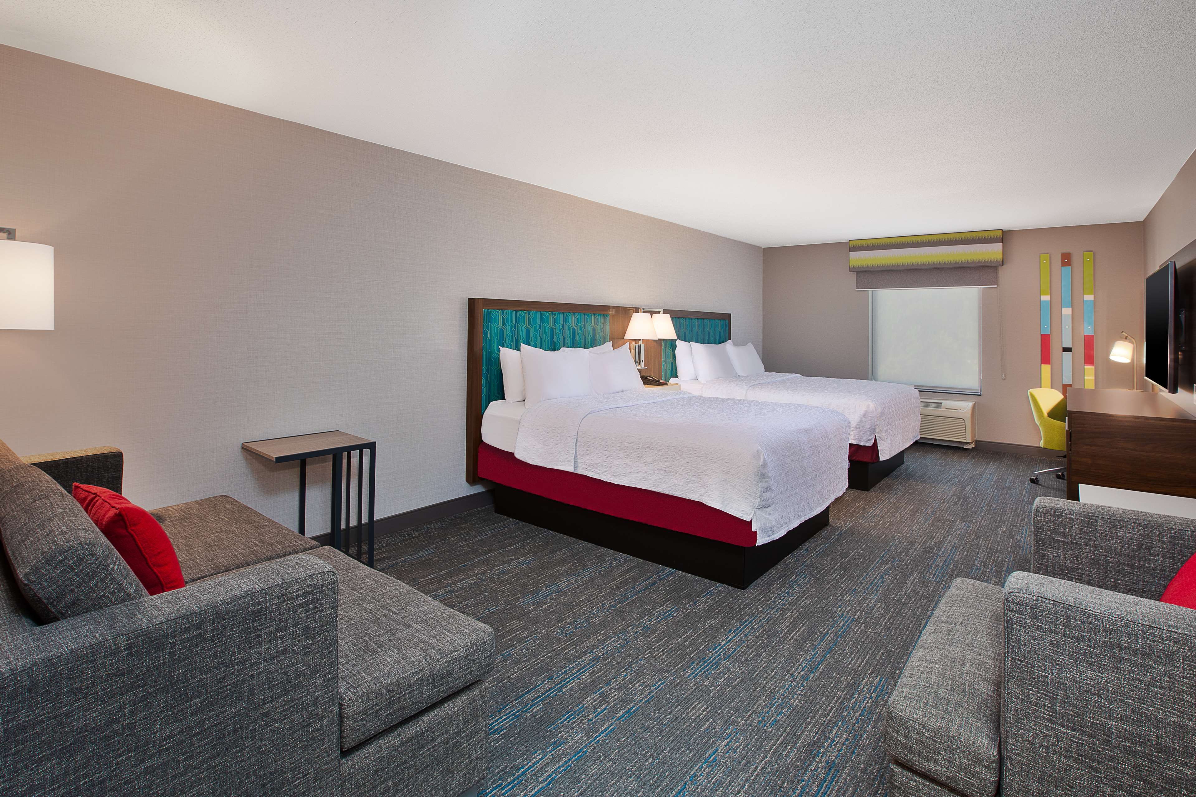 Hampton Inn Detroit - Shelby Township Room Type - 2 QNS MICROWV FRIDGE