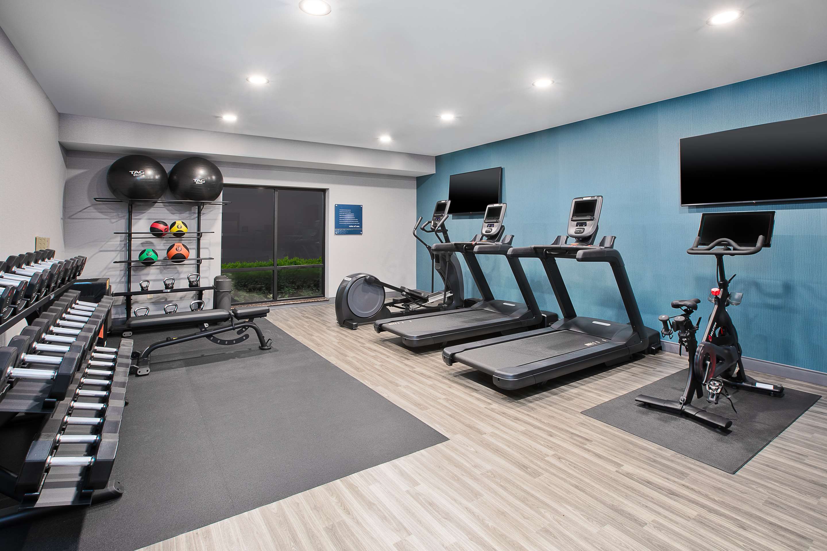 Health club fitness center gym