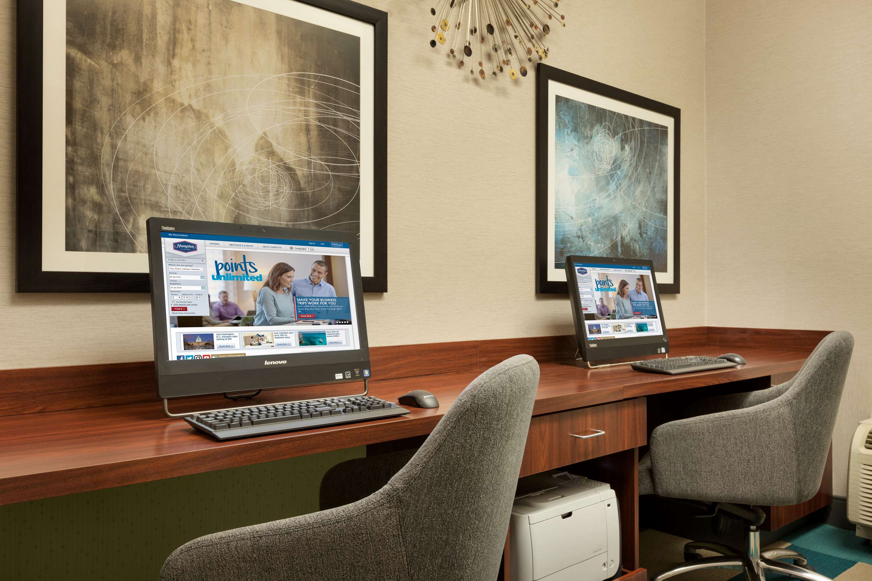 Business Center | Hampton Inn Denville/Rockaway/Parsippany