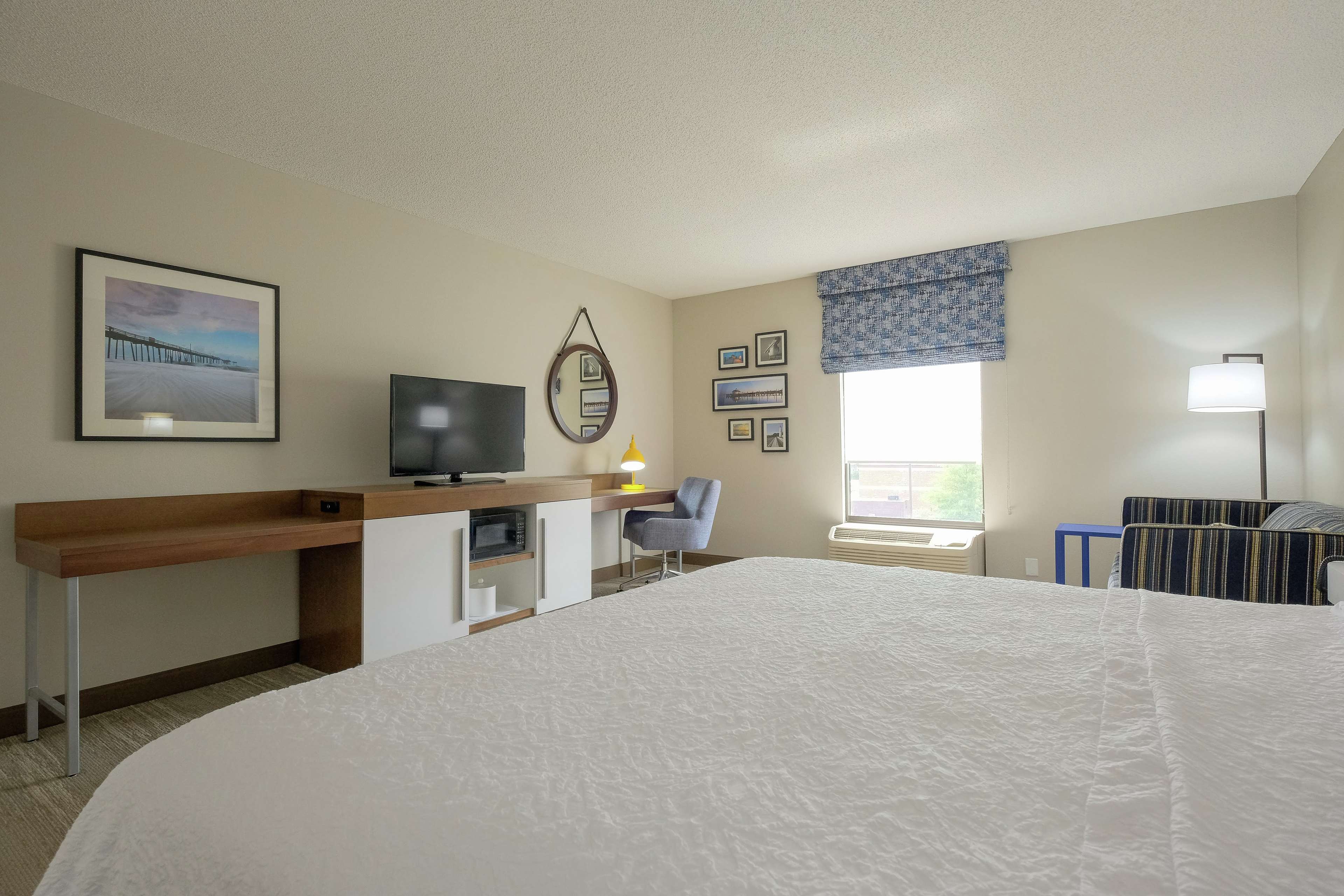Hampton Inn by Hilton Edenton Room Type - 1 K STUDY W SOFABD SHWR NS
