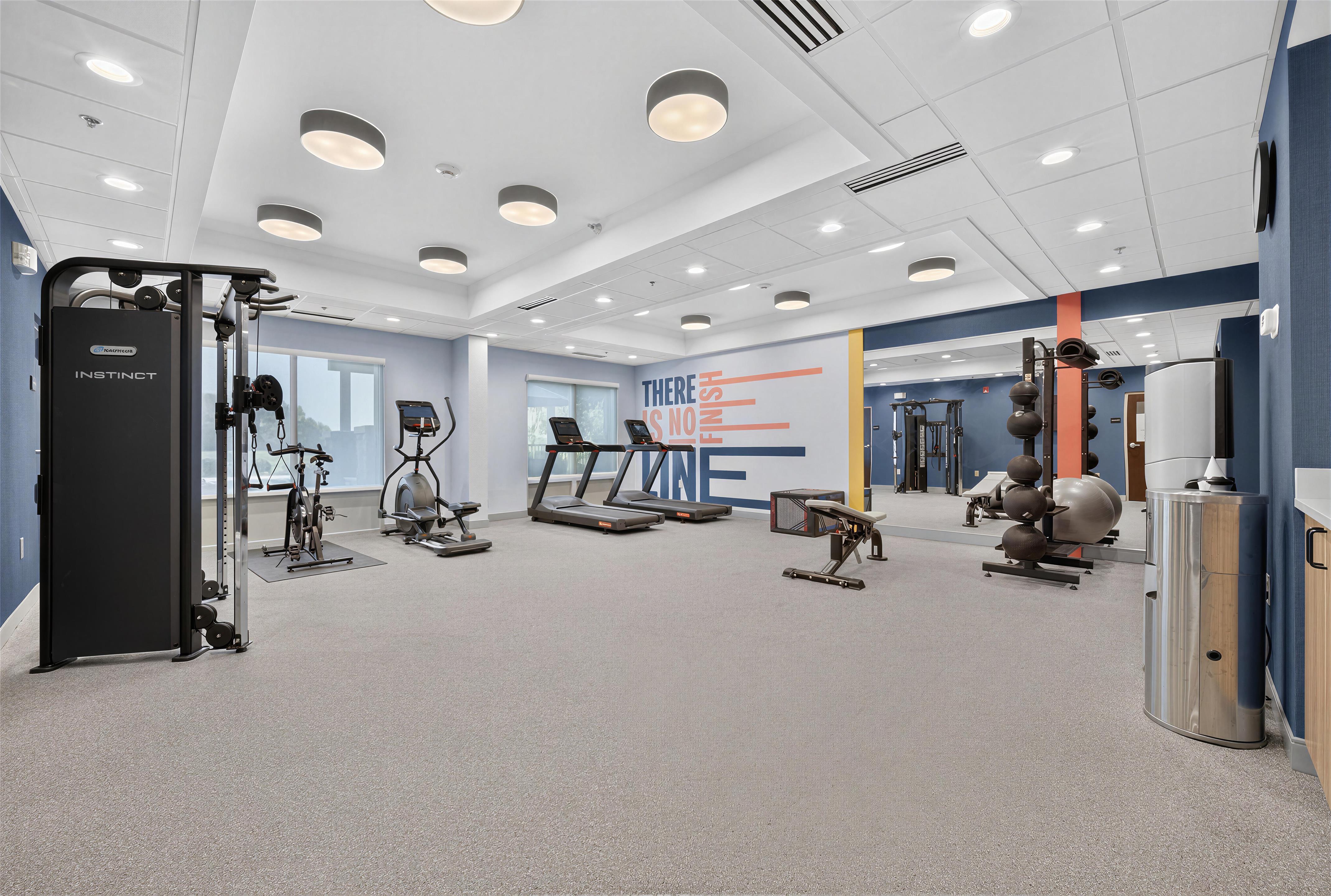 Health club fitness center gym