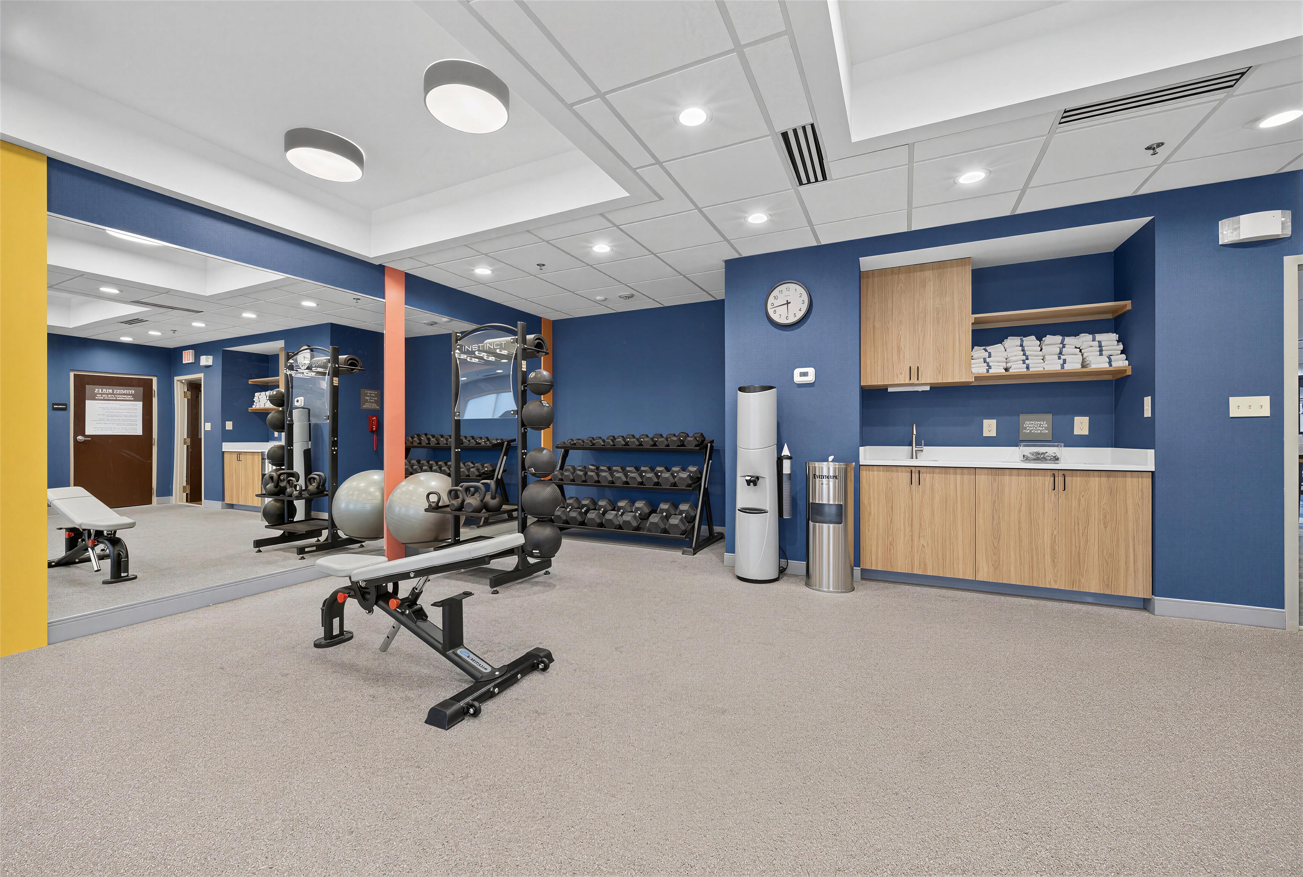Health club fitness center gym