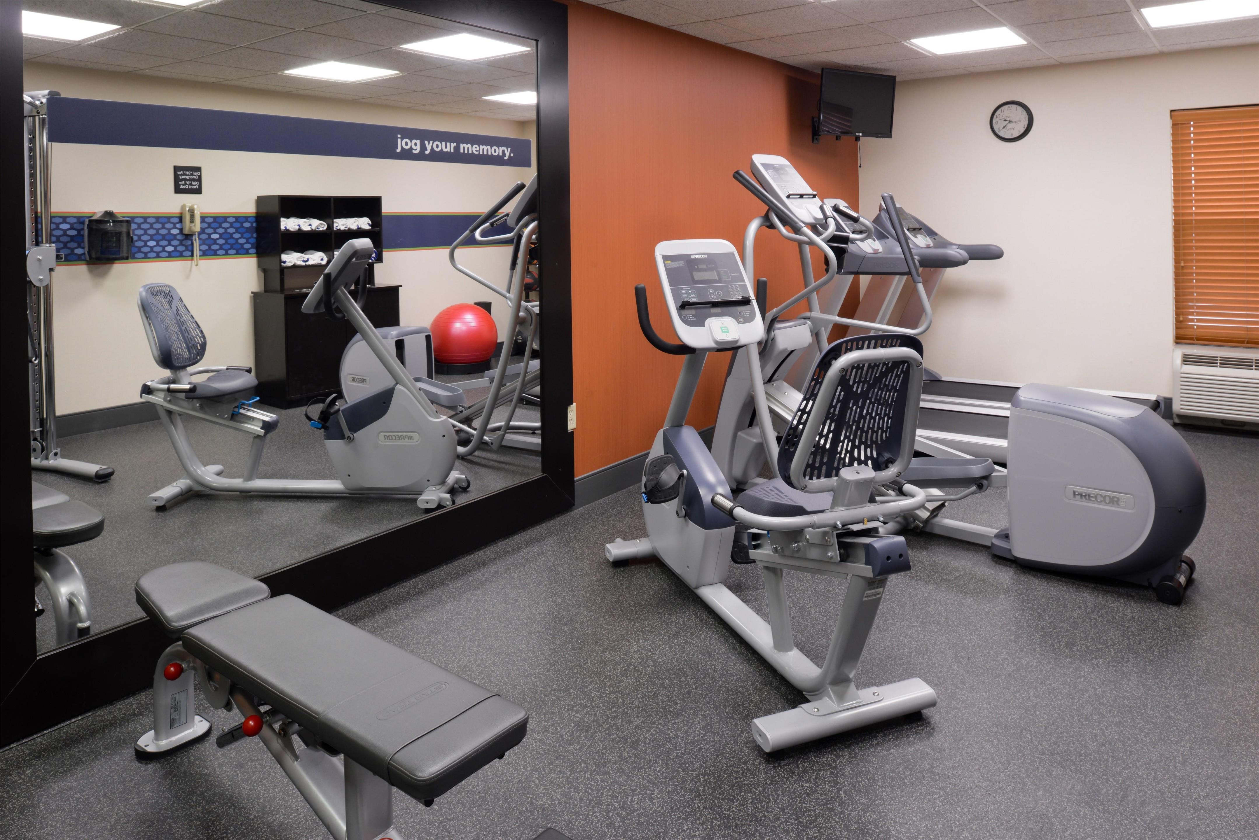 Health club fitness center gym | Hampton Inn Elkhart IN