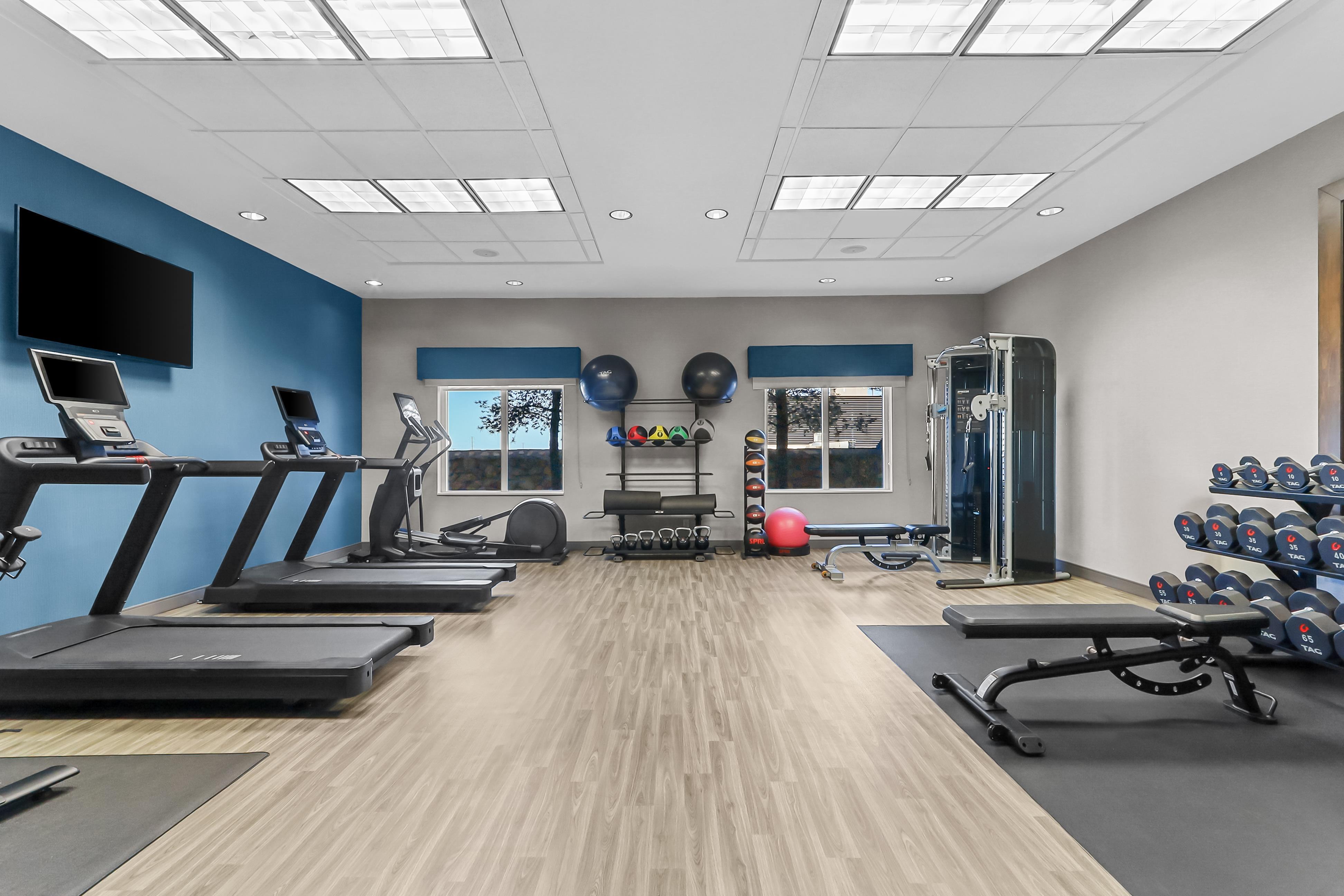 Health club fitness center gym | Hampton Inn & Suites El Paso West
