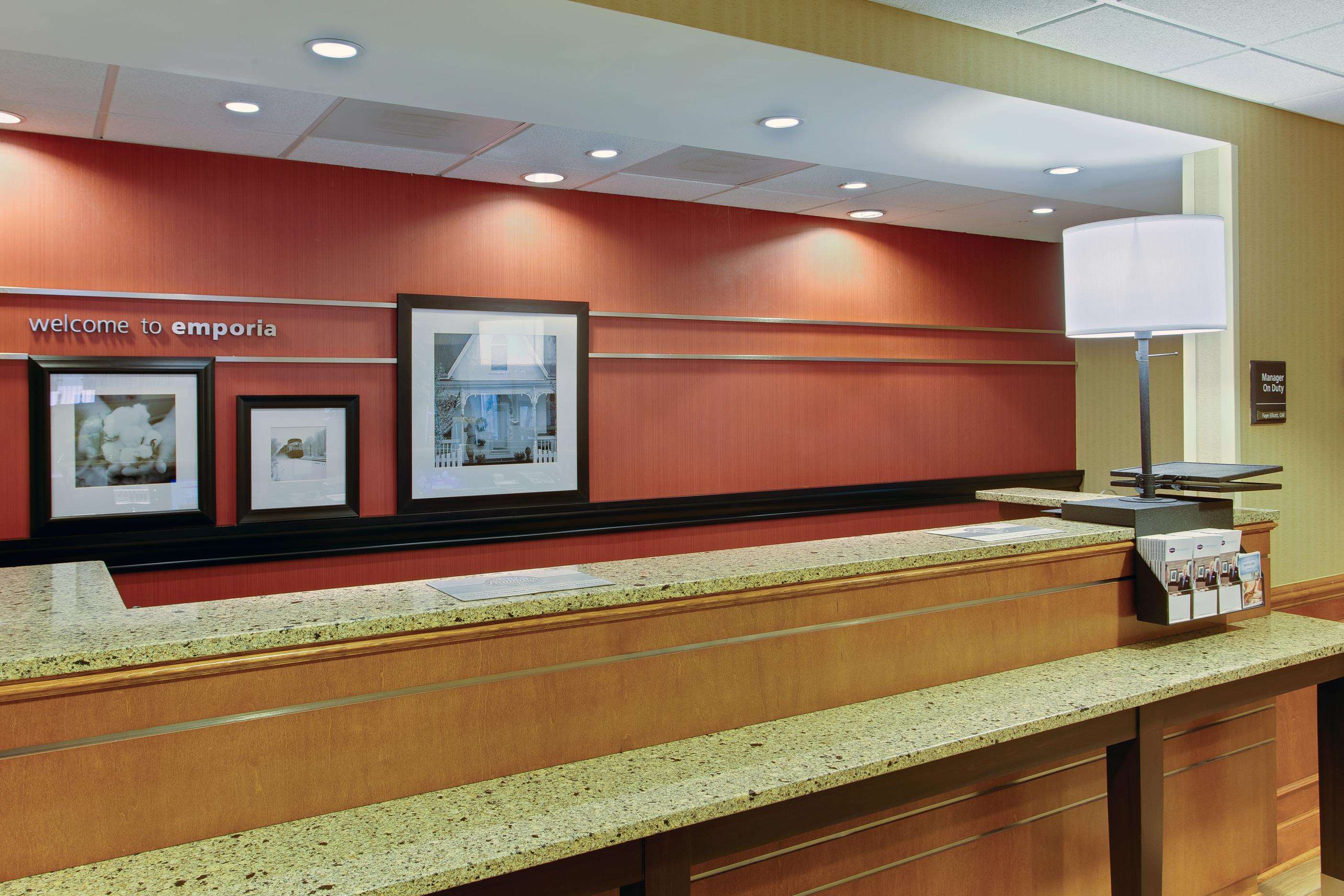 Reception | Hampton Inn by Hilton Emporia