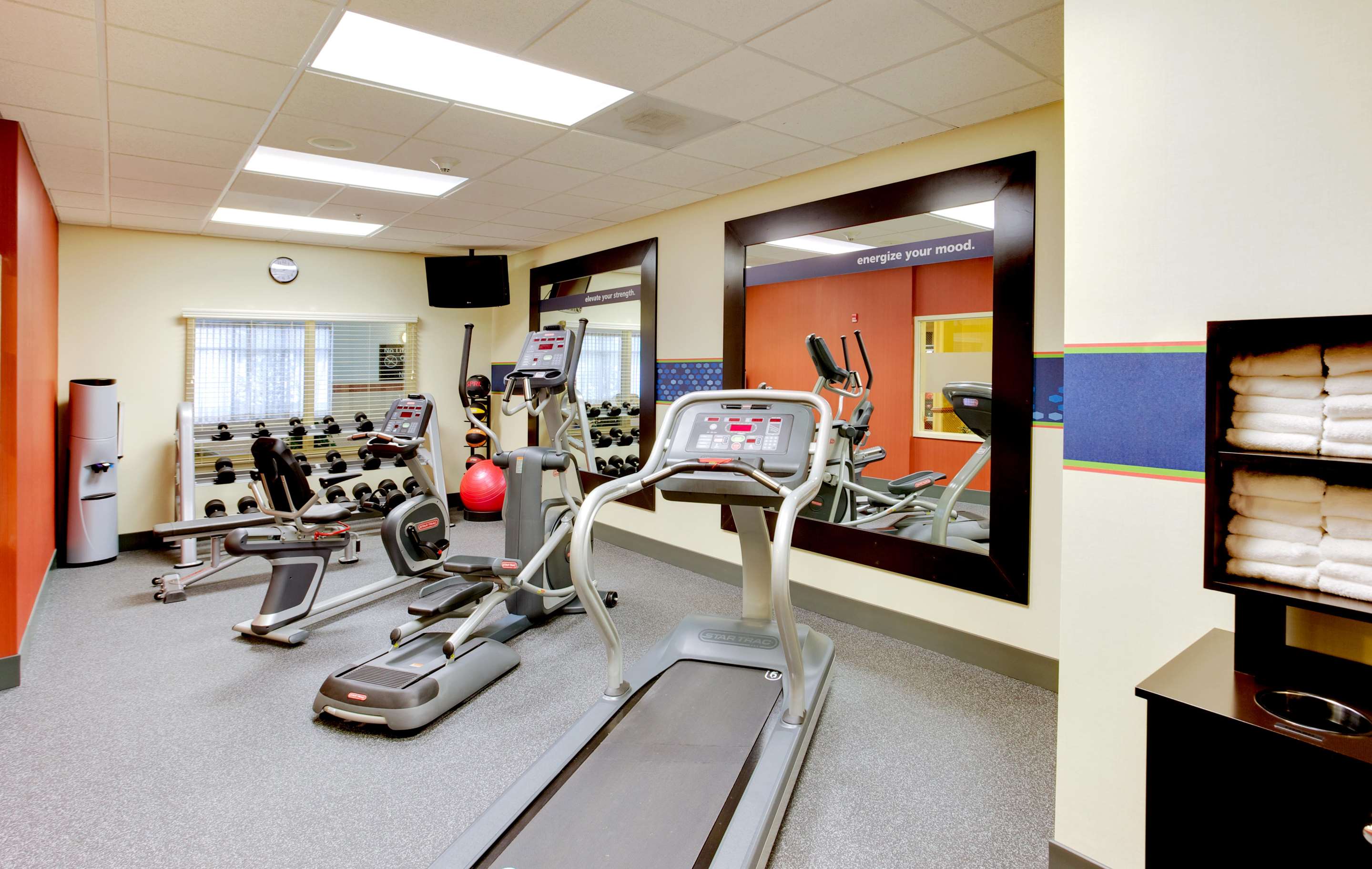 Health club fitness center gym | Hampton Inn by Hilton Emporia