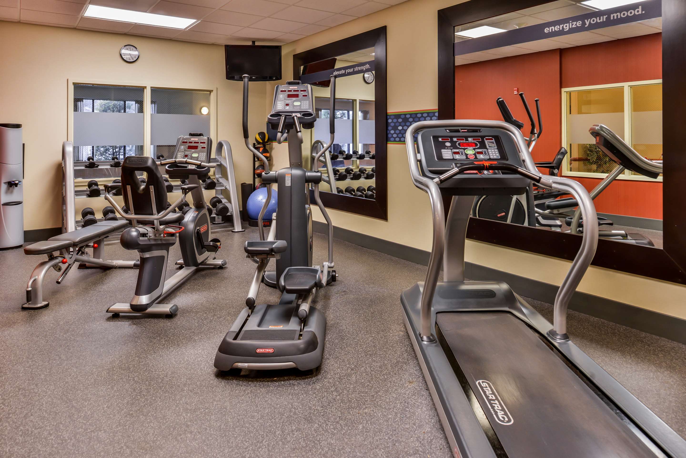 Health club fitness center gym | Hampton Inn by Hilton Emporia