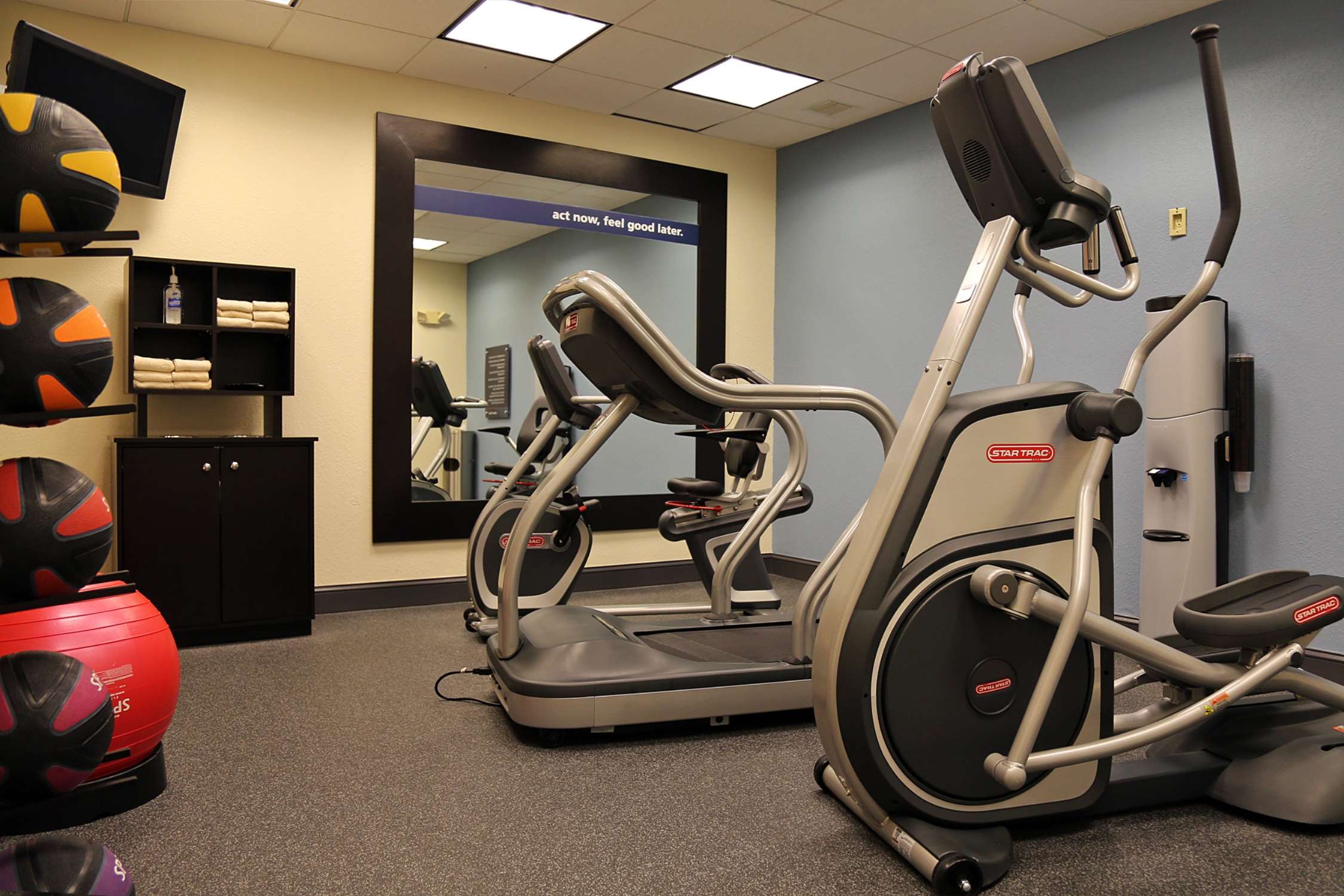 Health club fitness center gym