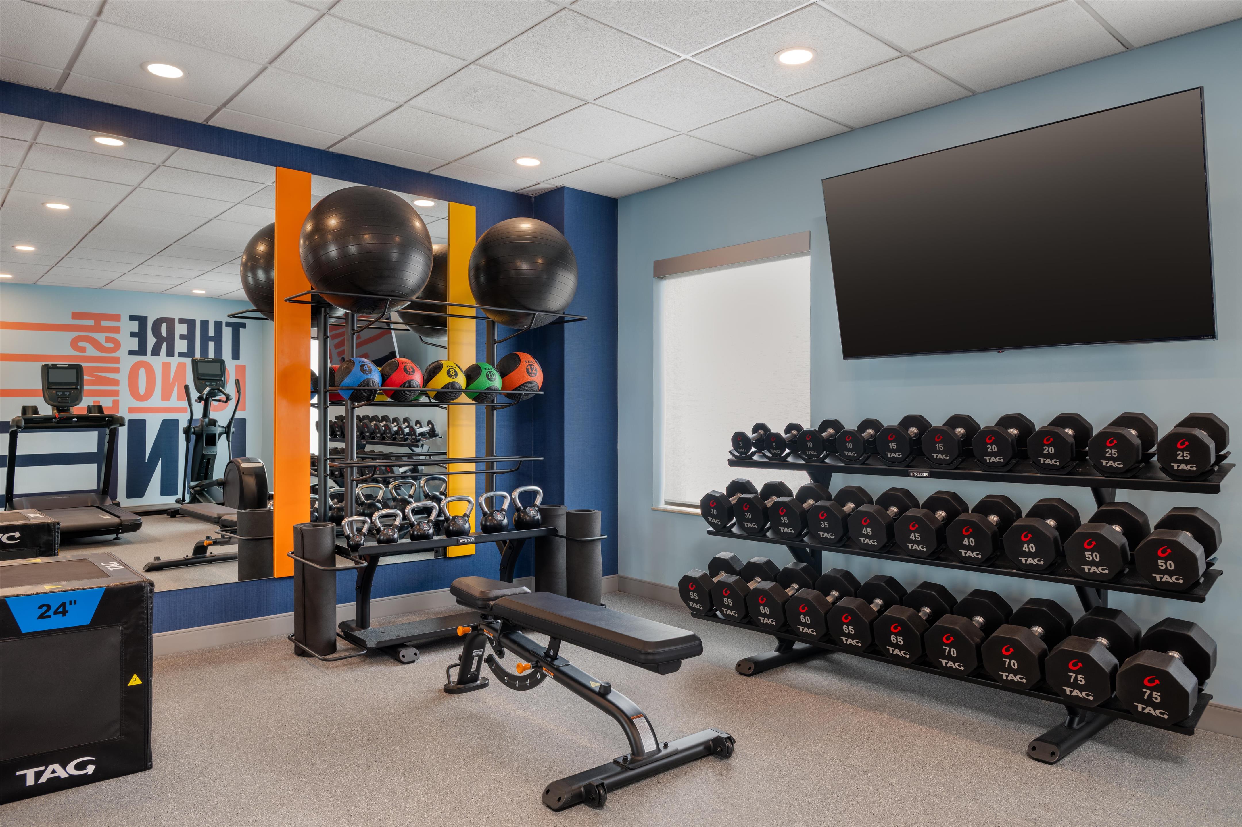 Health club fitness center gym