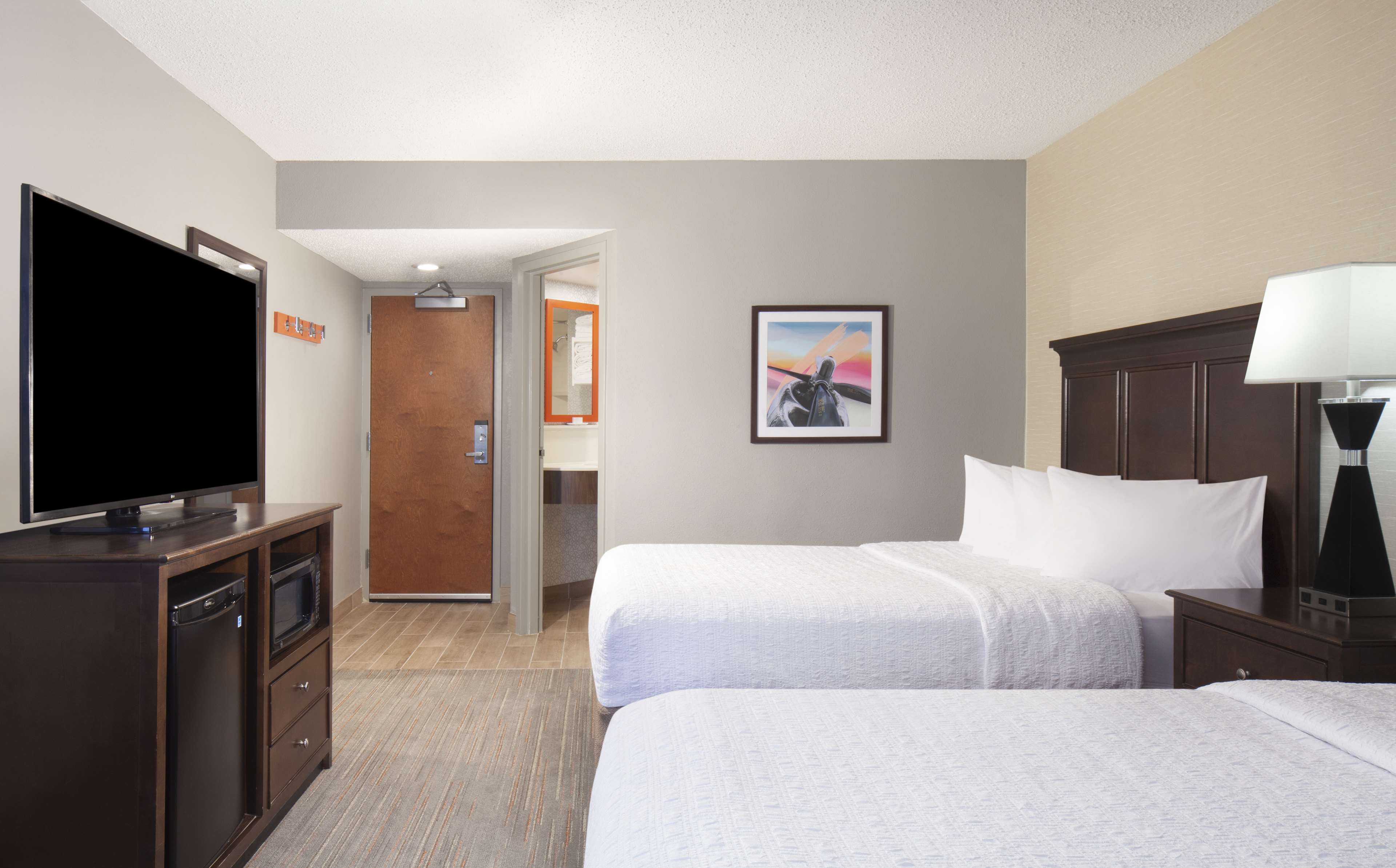 Hampton Inn by Hilton Evansville Room Type - 2 DOUBLES PURE WELLNESS