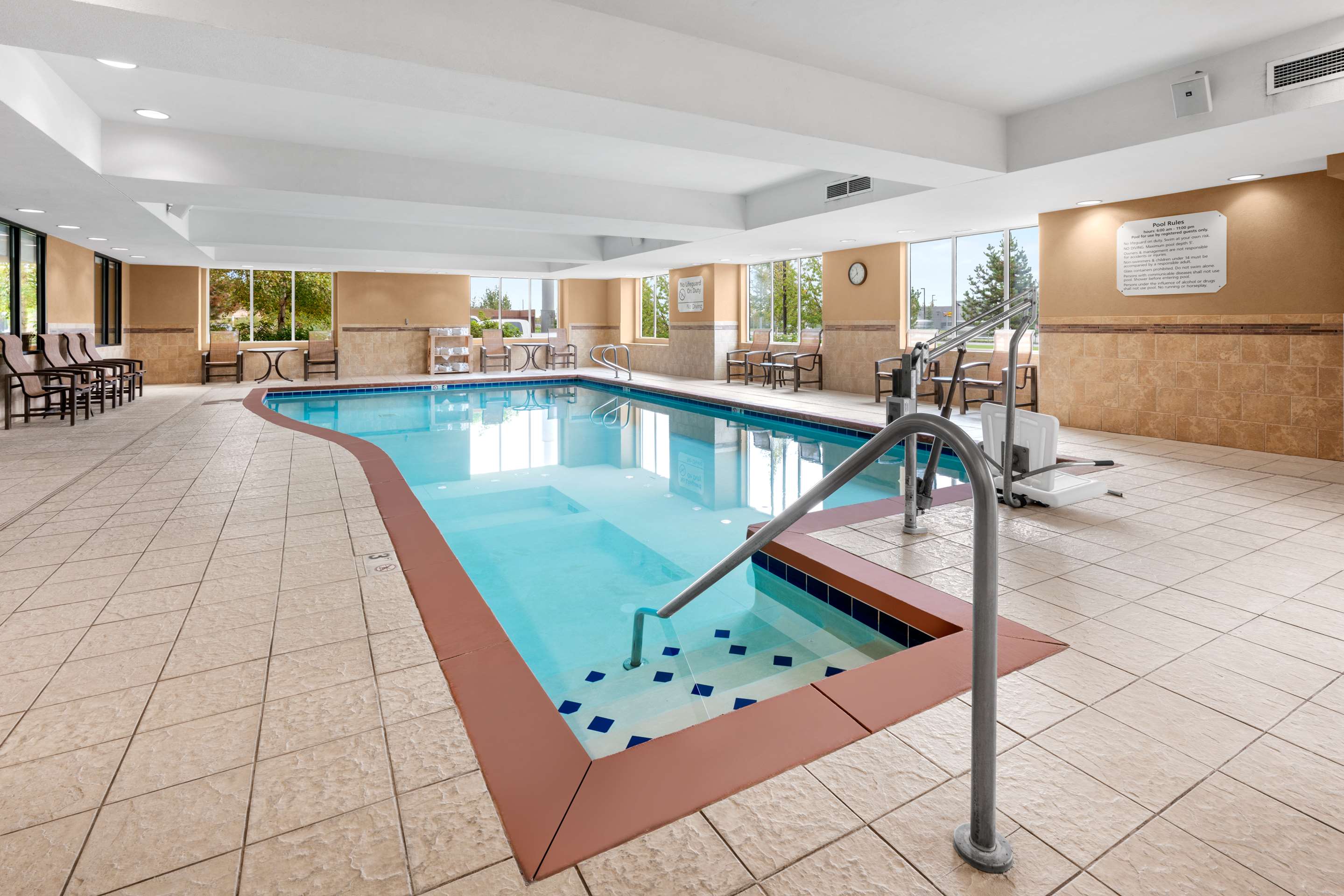 Pool | Hampton Inn & Suites Fairbanks
