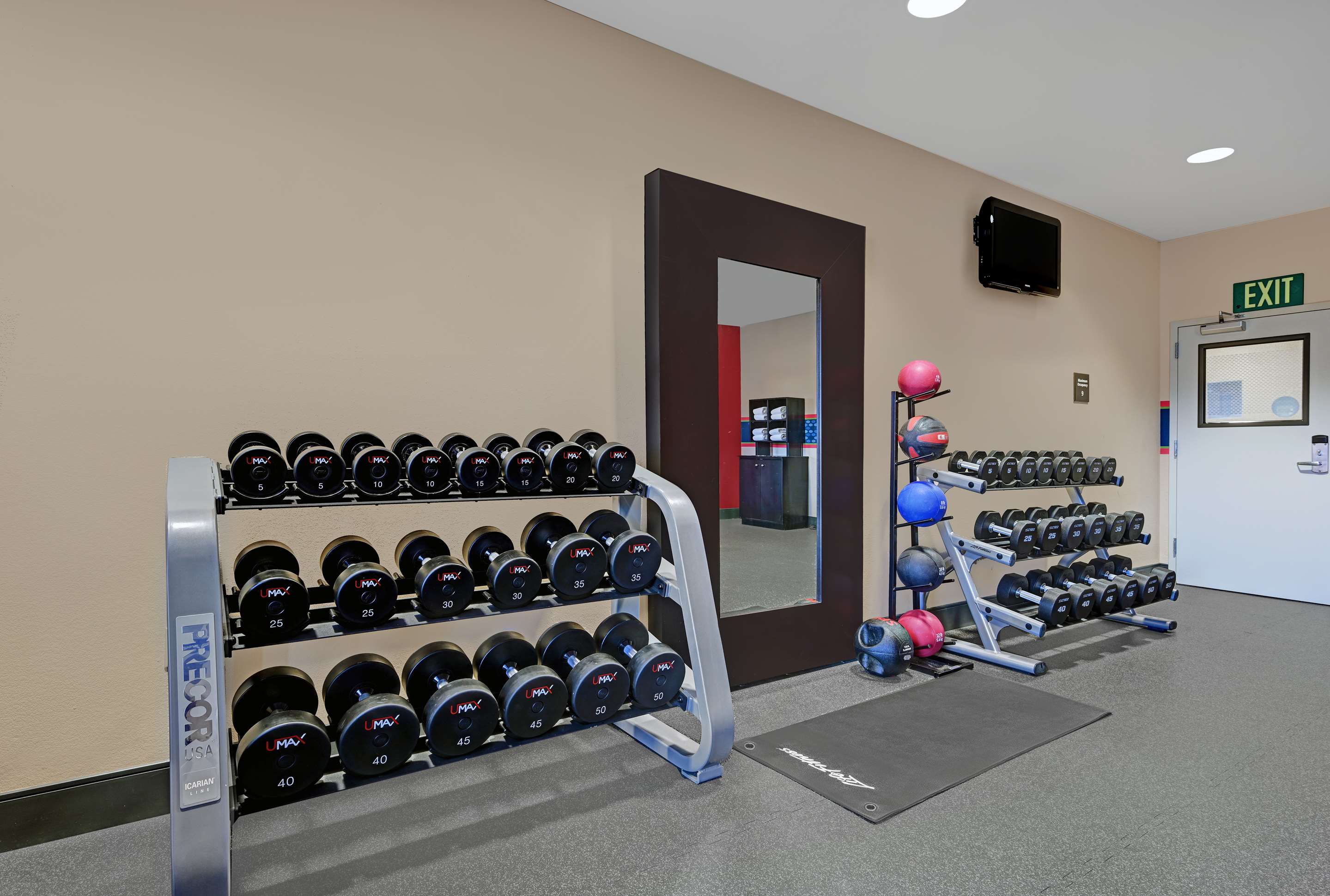 Health club fitness center gym