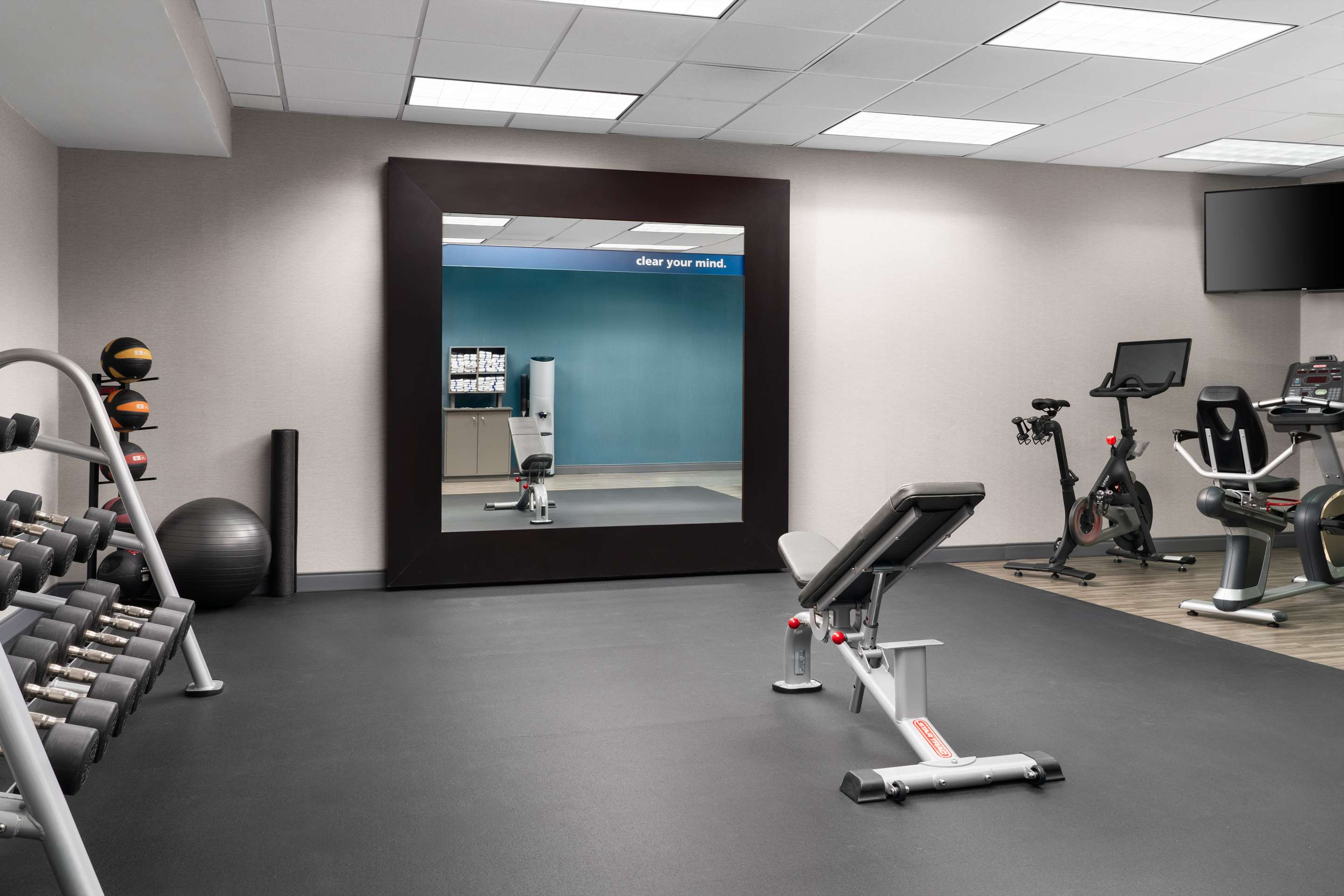 Health club fitness center gym | Hampton Inn Spring Lake Fayetteville