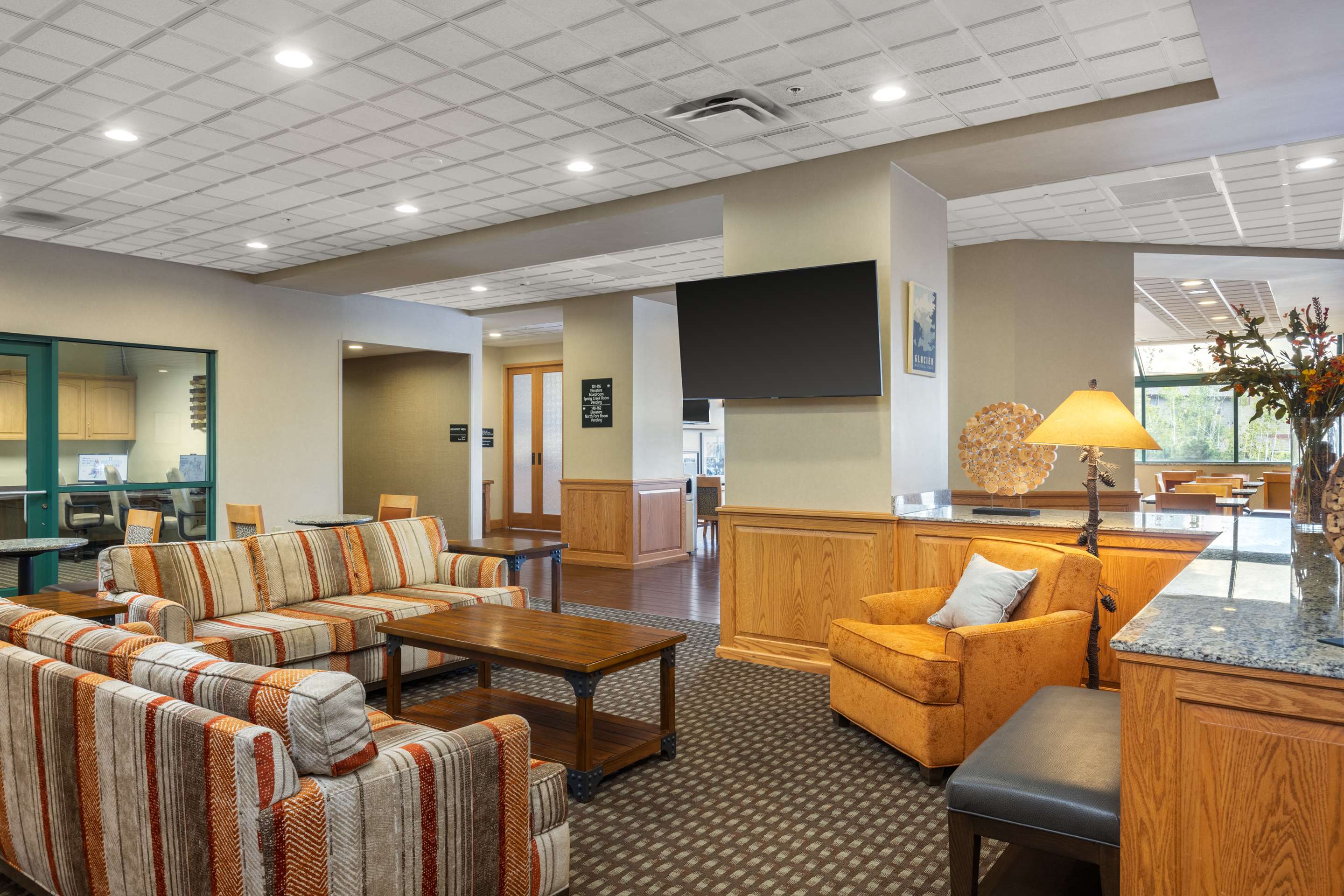 Lobby | Hampton Inn Kalispell