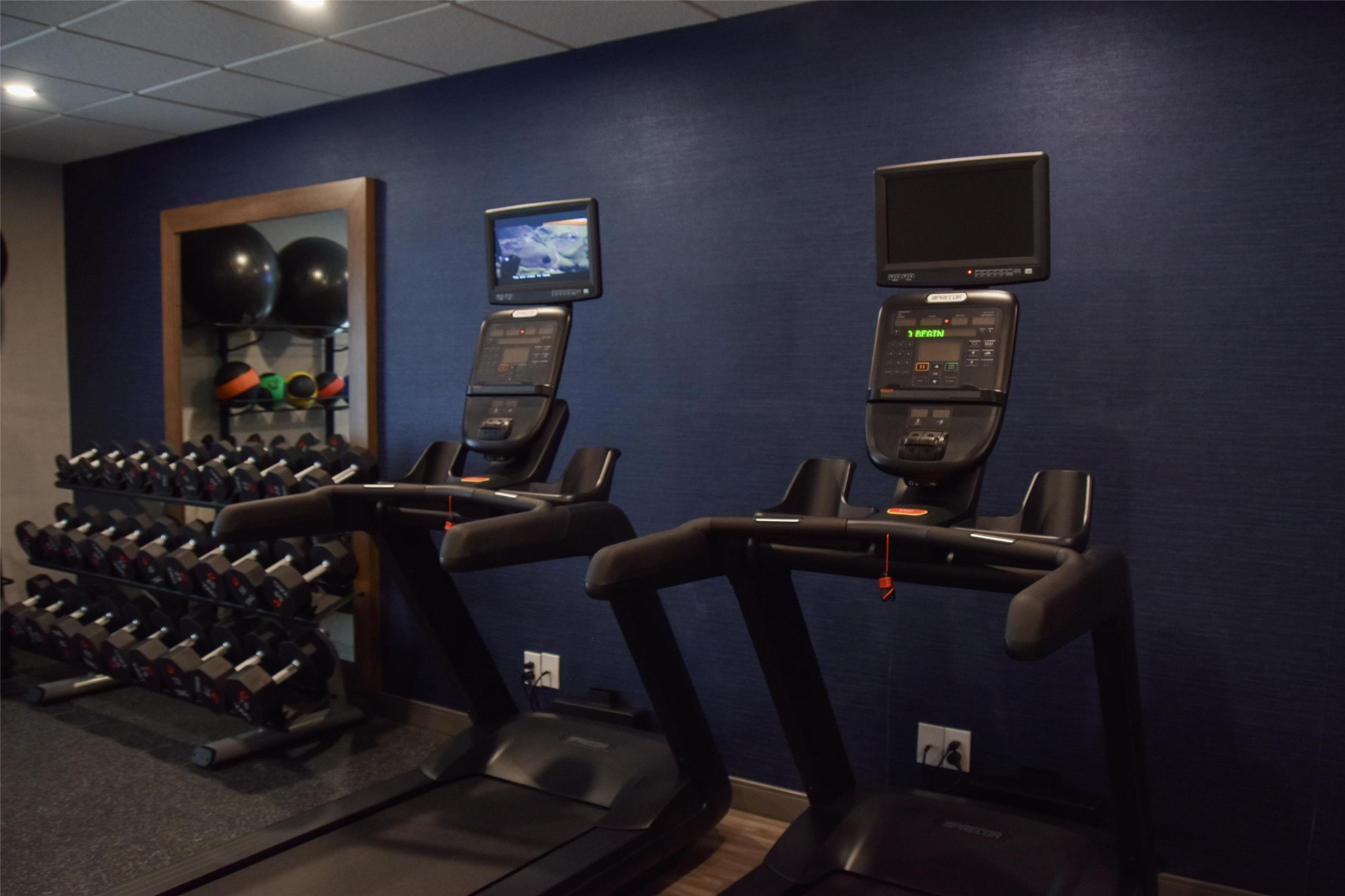 Health club fitness center gym