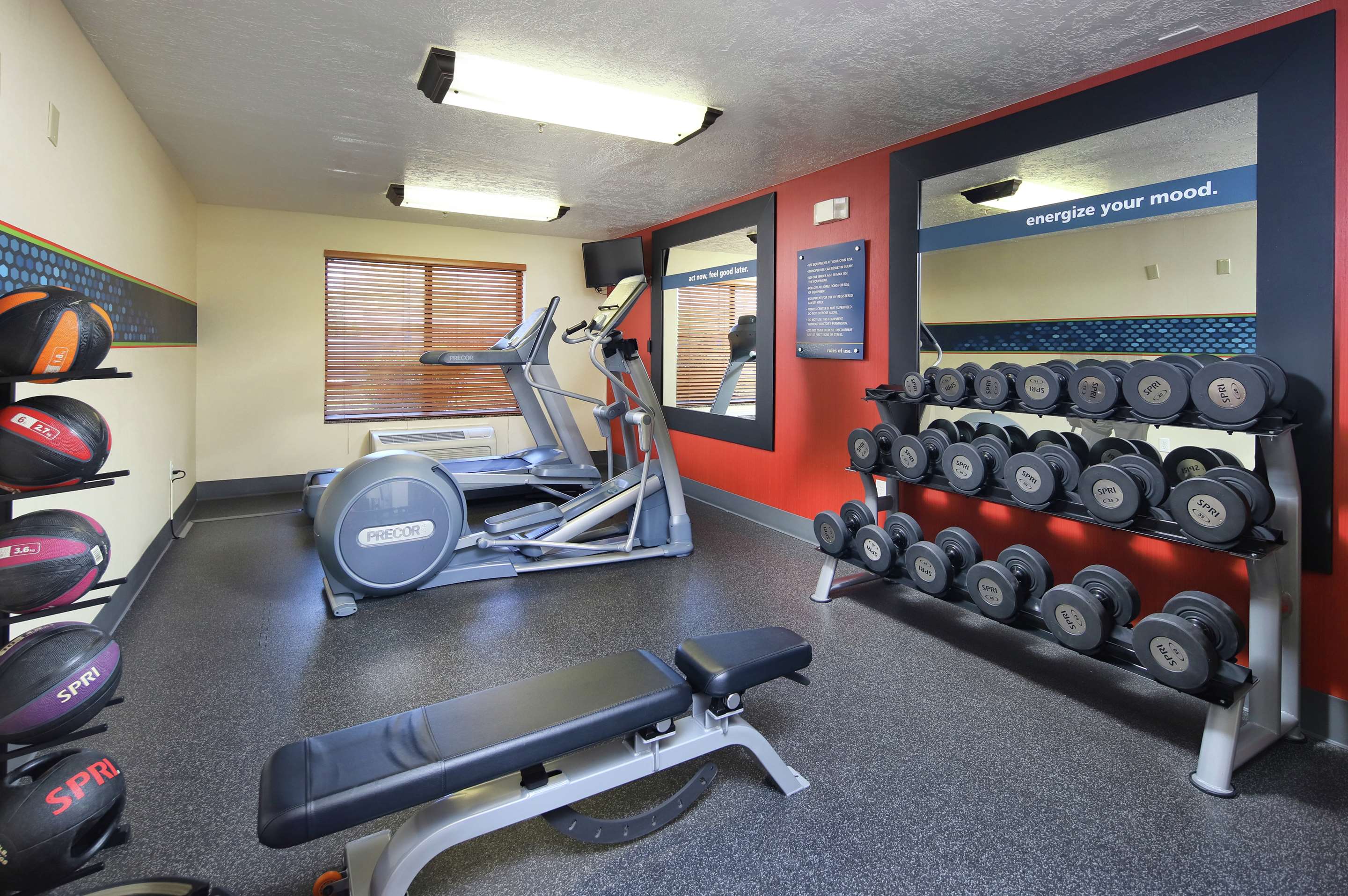 Health club fitness center gym