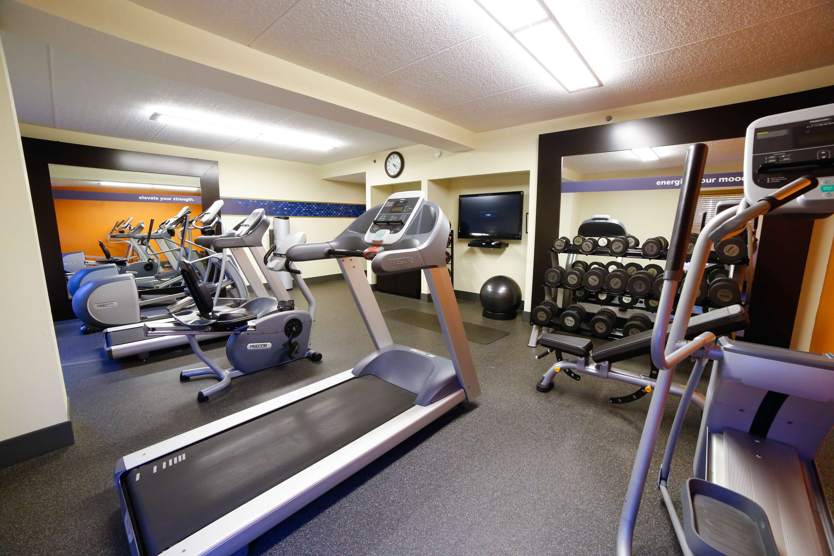 Health club fitness center gym