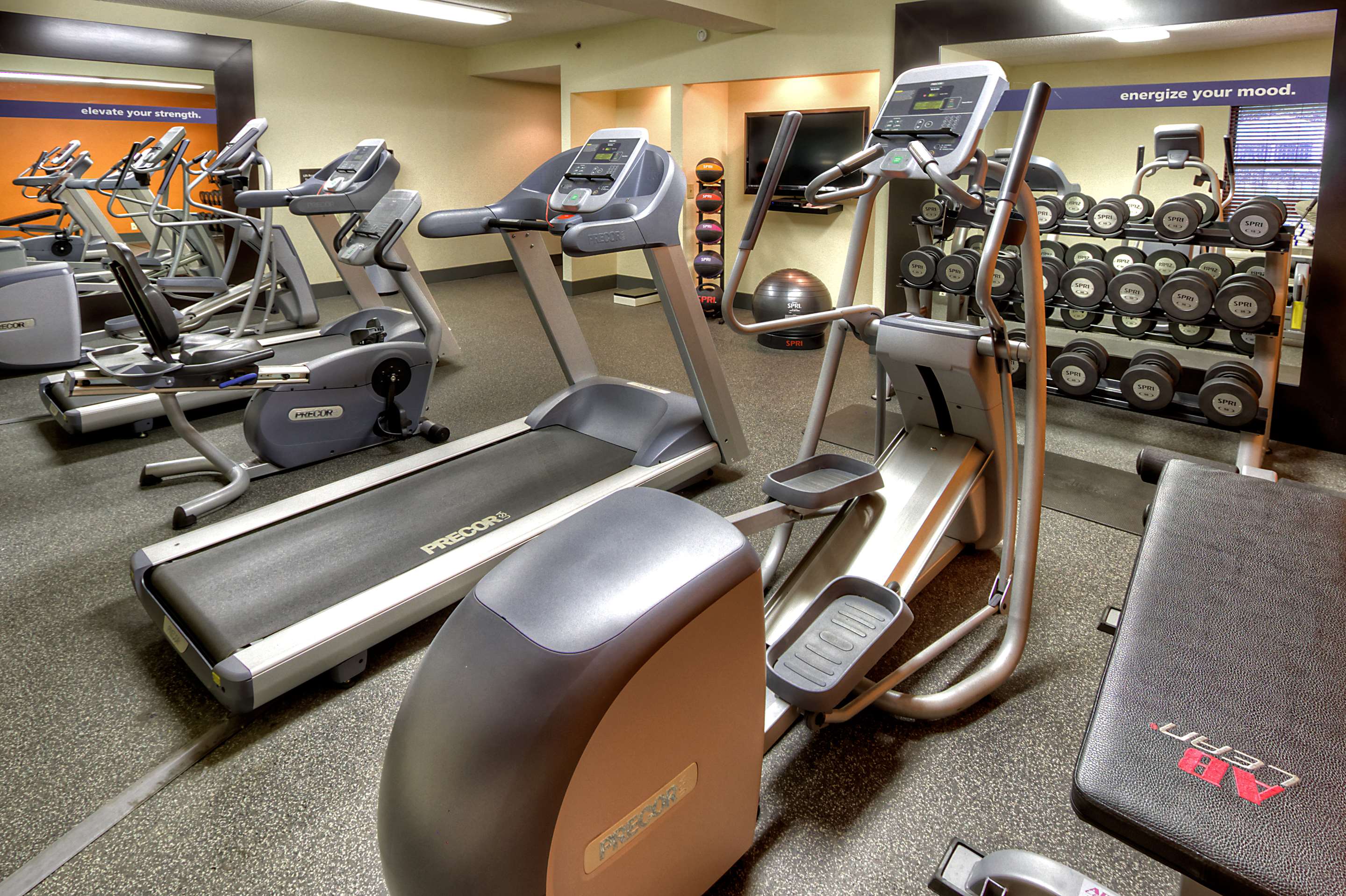 Health club fitness center gym