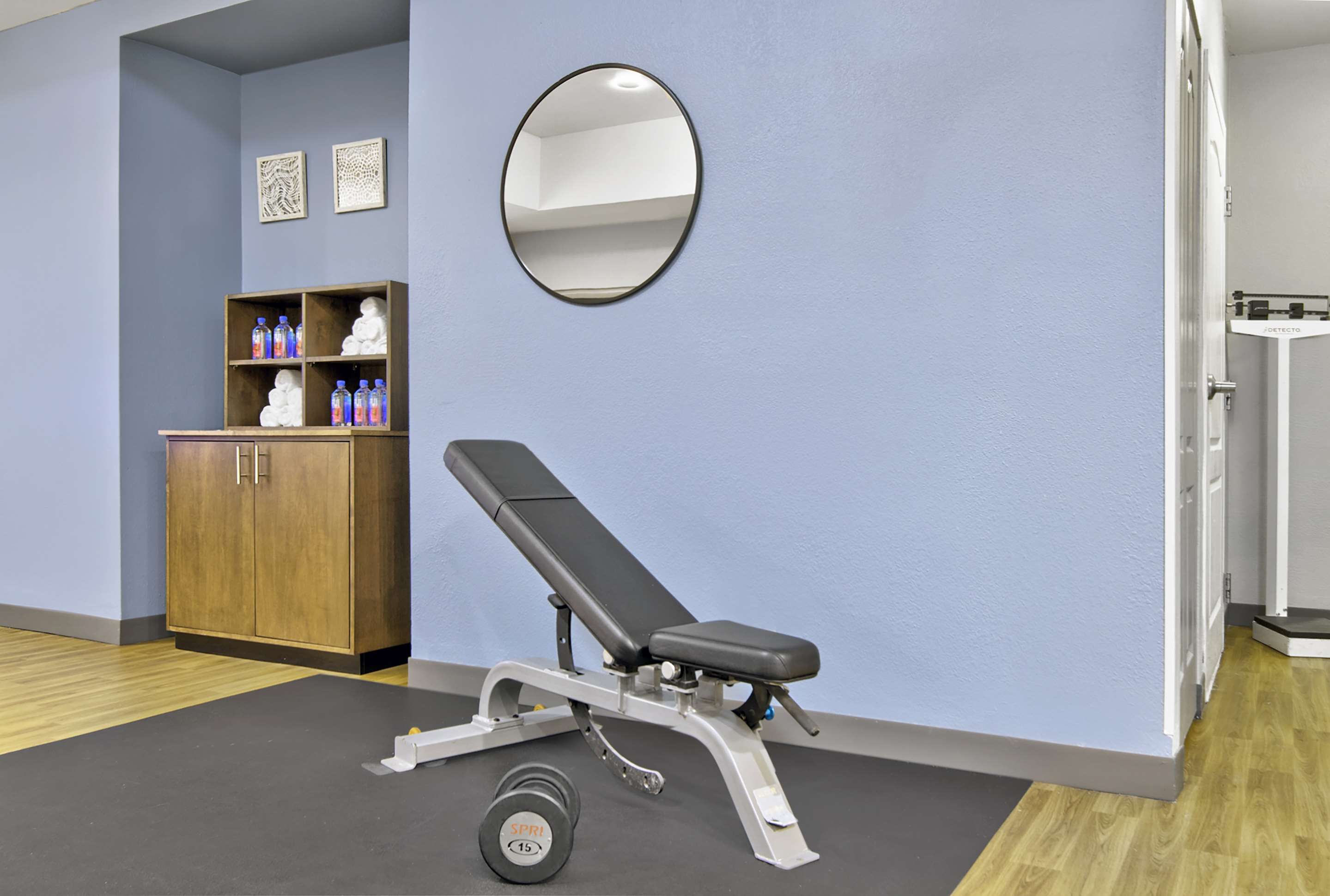 Health club fitness center gym