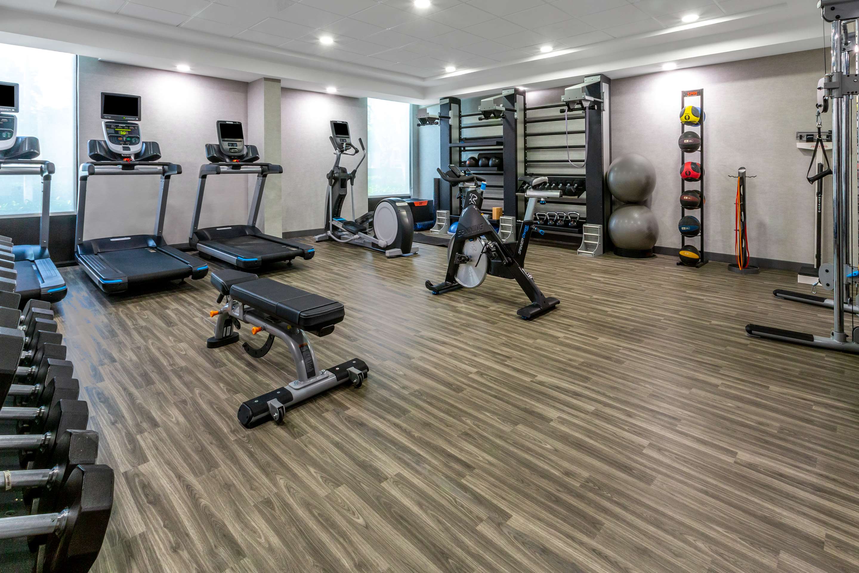 Health club fitness center gym