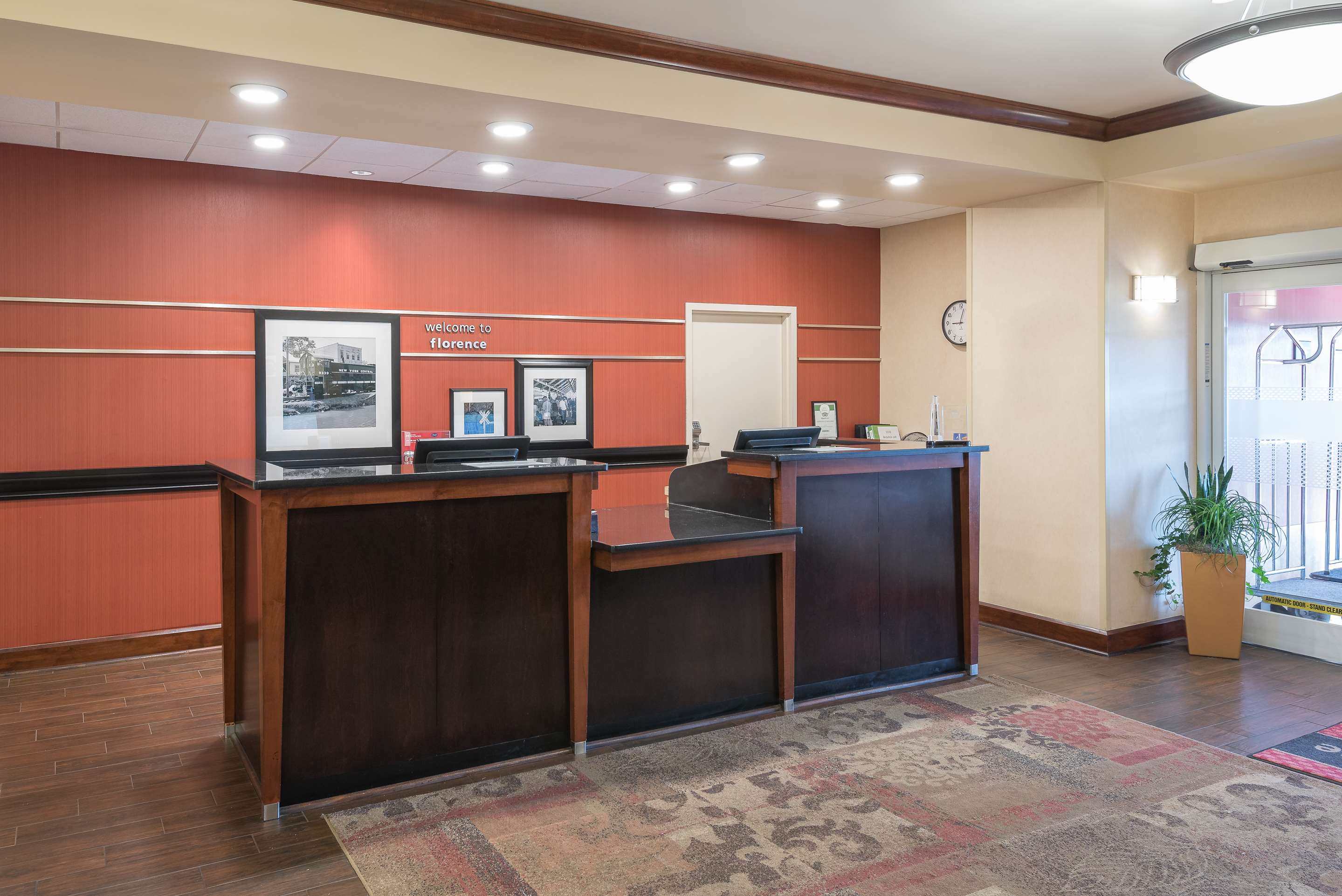 Reception | Hampton Inn & Suites Florence-North-I-95