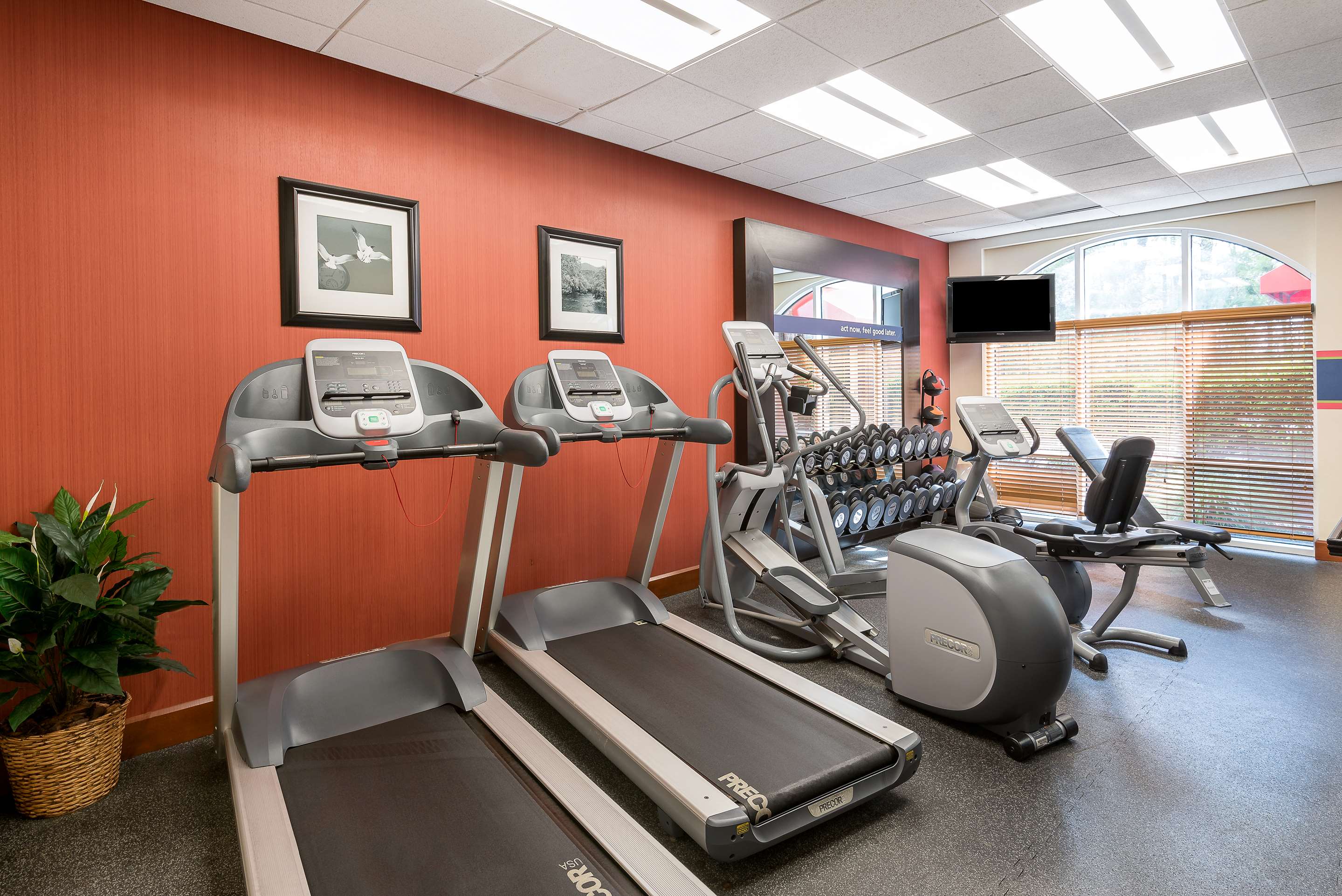 Health club fitness center gym | Hampton Inn & Suites Florence-North-I-95