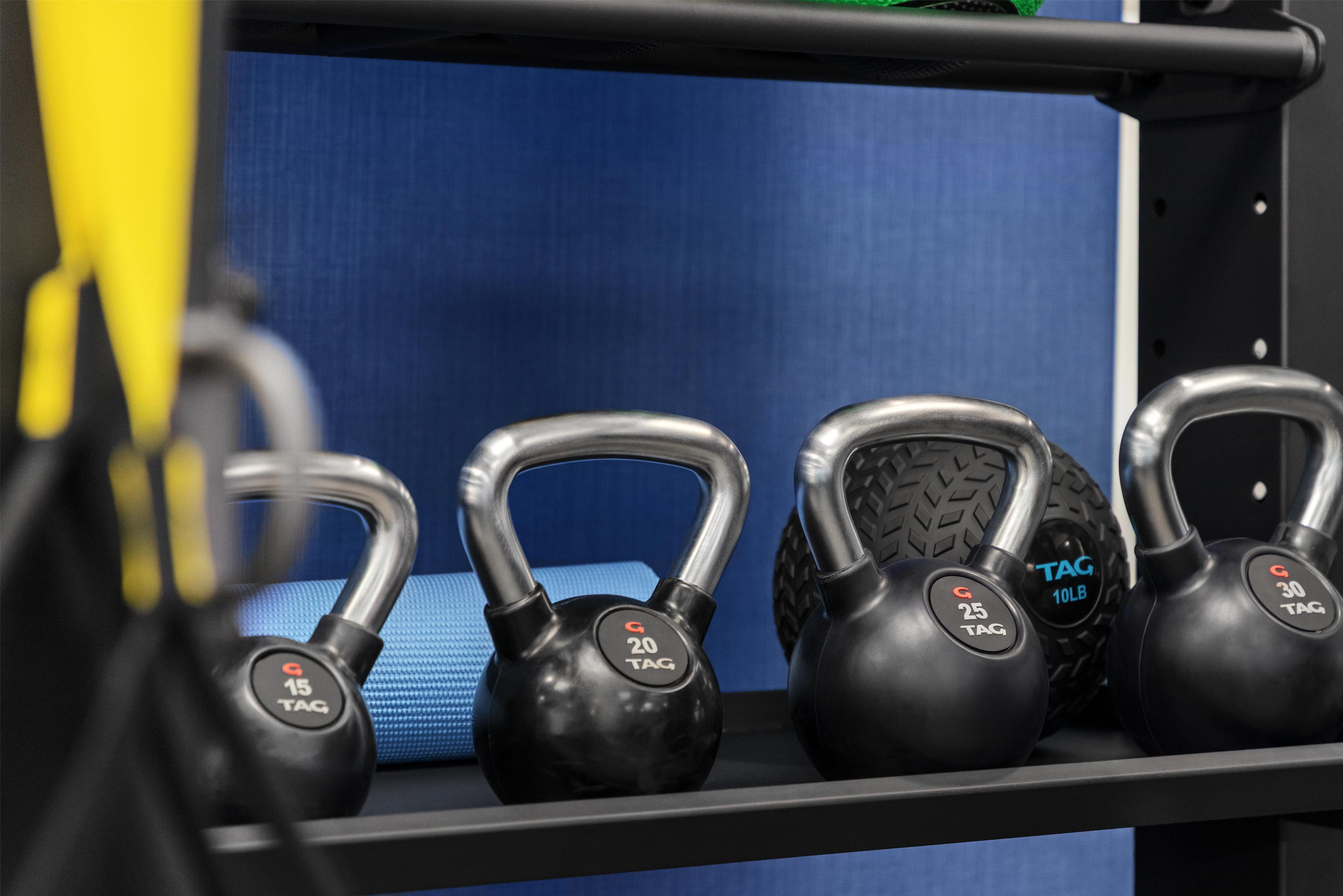 Health club fitness center gym | Hampton Inn Farmville, VA