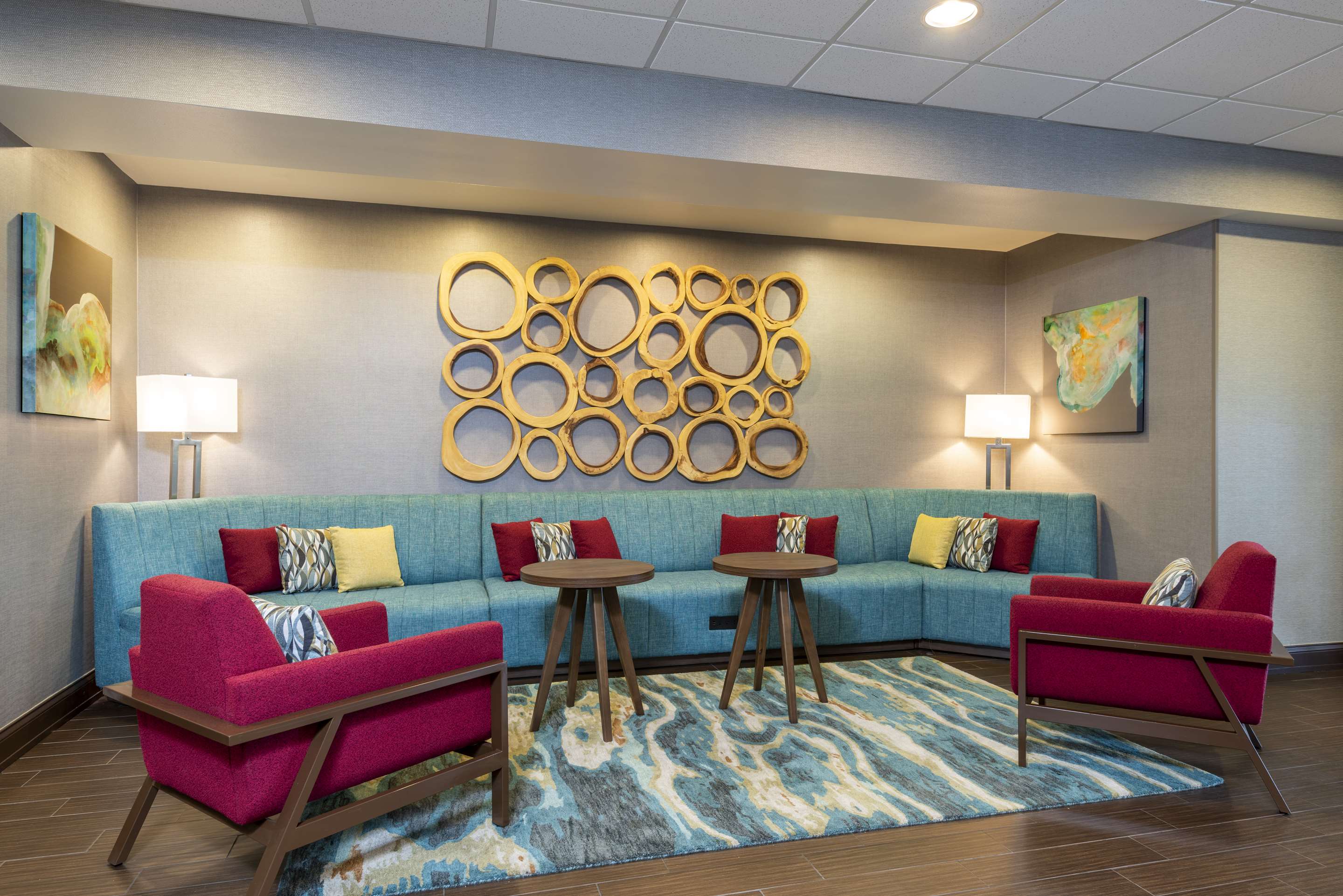 Lobby | Hampton Inn & Suites Fort Myers - Colonial Blvd