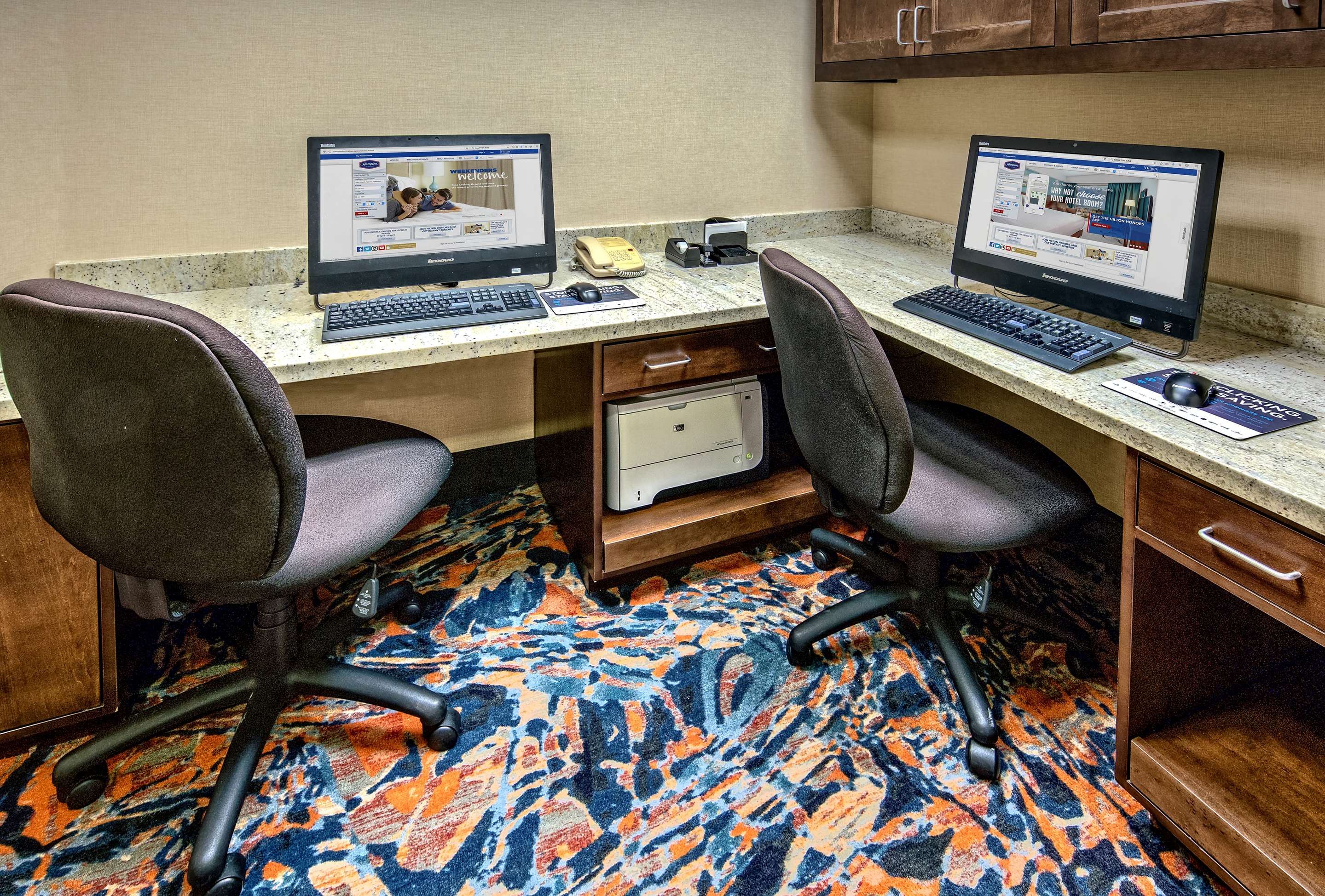 Business Center | Hampton Inn & Suites Fort Myers-Estero/FGCU