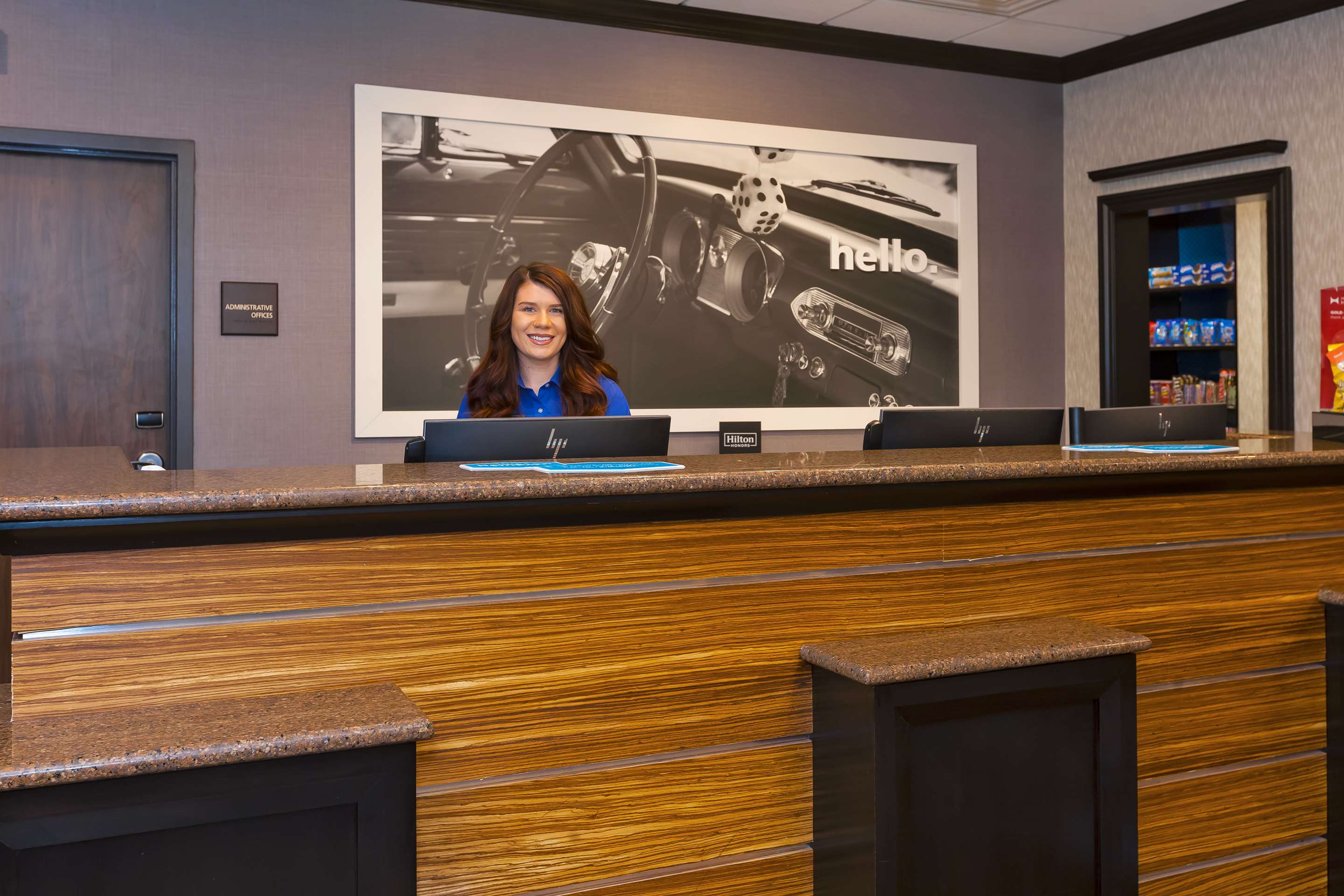 Reception | Hampton Inn & Suites Flint/Grand Blanc