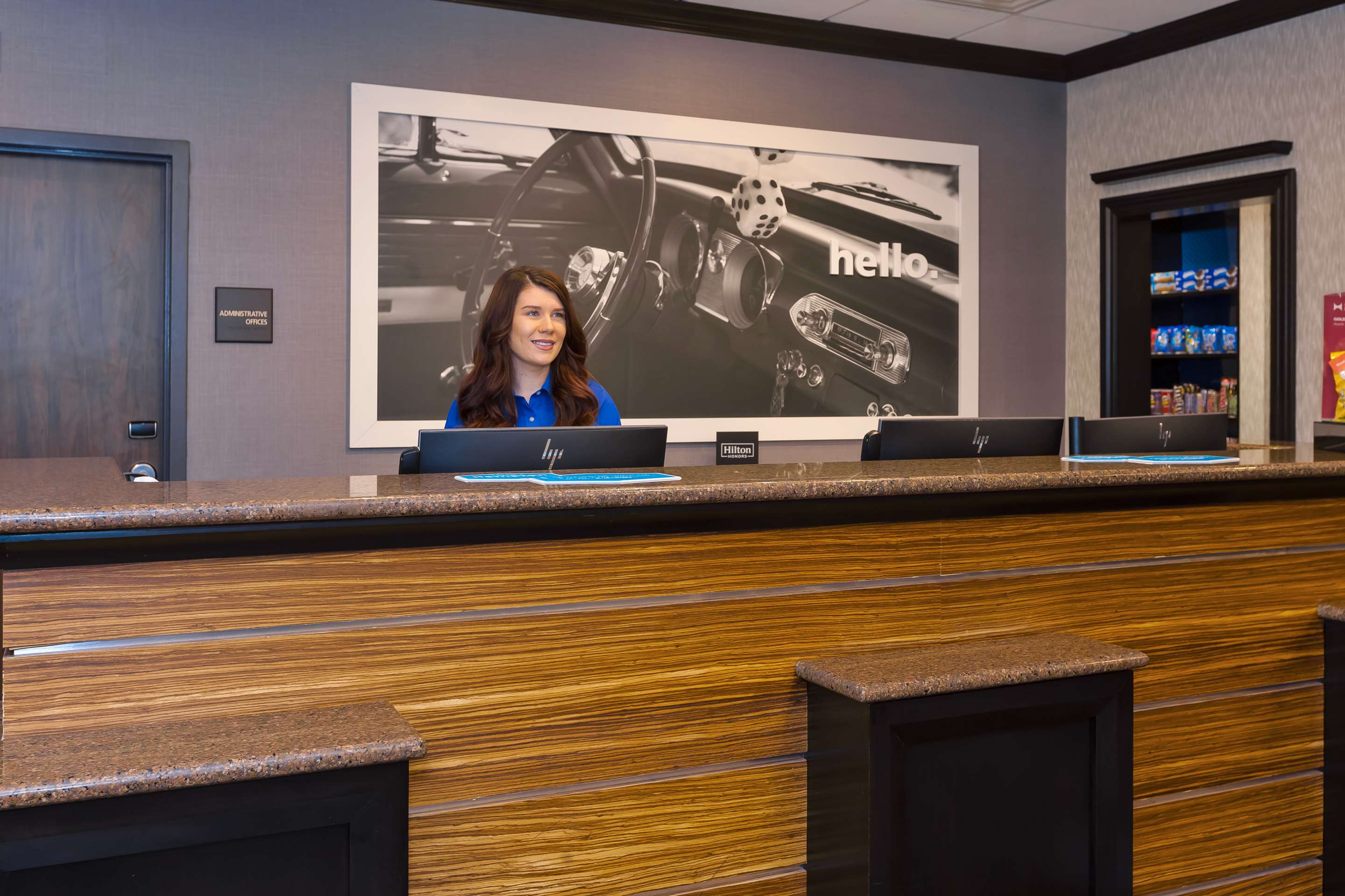 Reception | Hampton Inn & Suites Flint/Grand Blanc