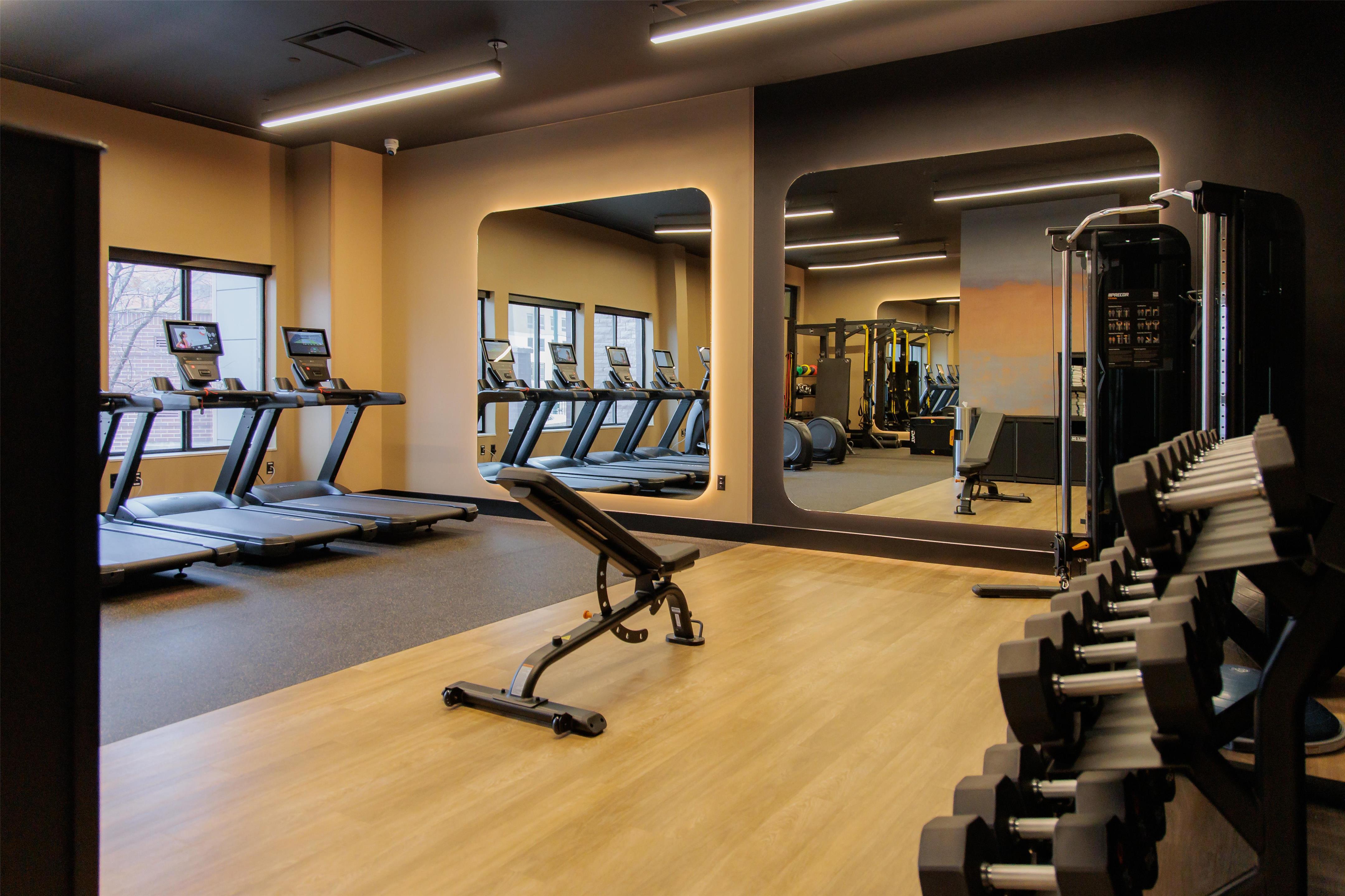 Health club fitness center gym | Hilton Garden Inn Sioux Falls Downtown