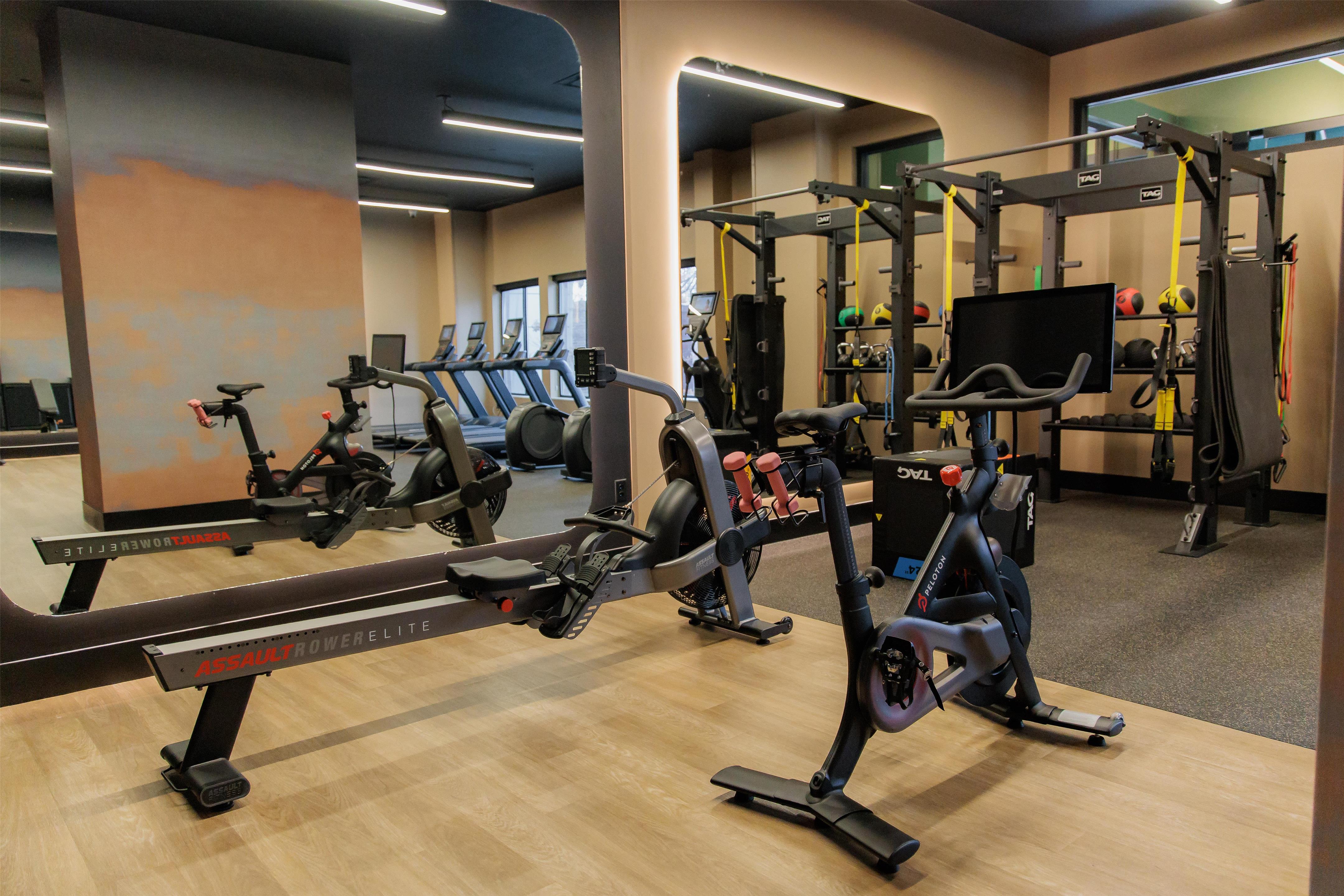 Health club fitness center gym | Hilton Garden Inn Sioux Falls Downtown