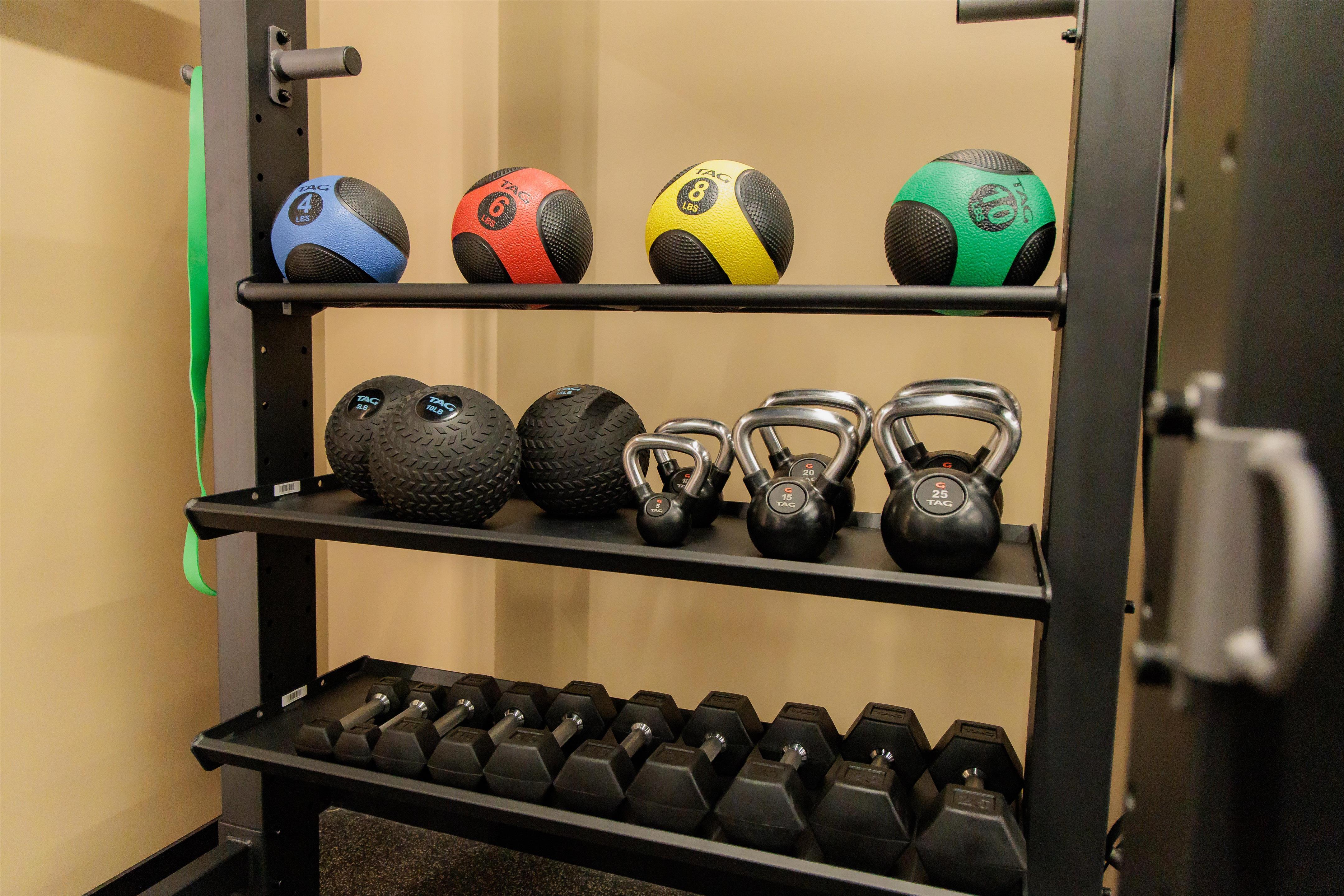 Health club fitness center gym | Hilton Garden Inn Sioux Falls Downtown